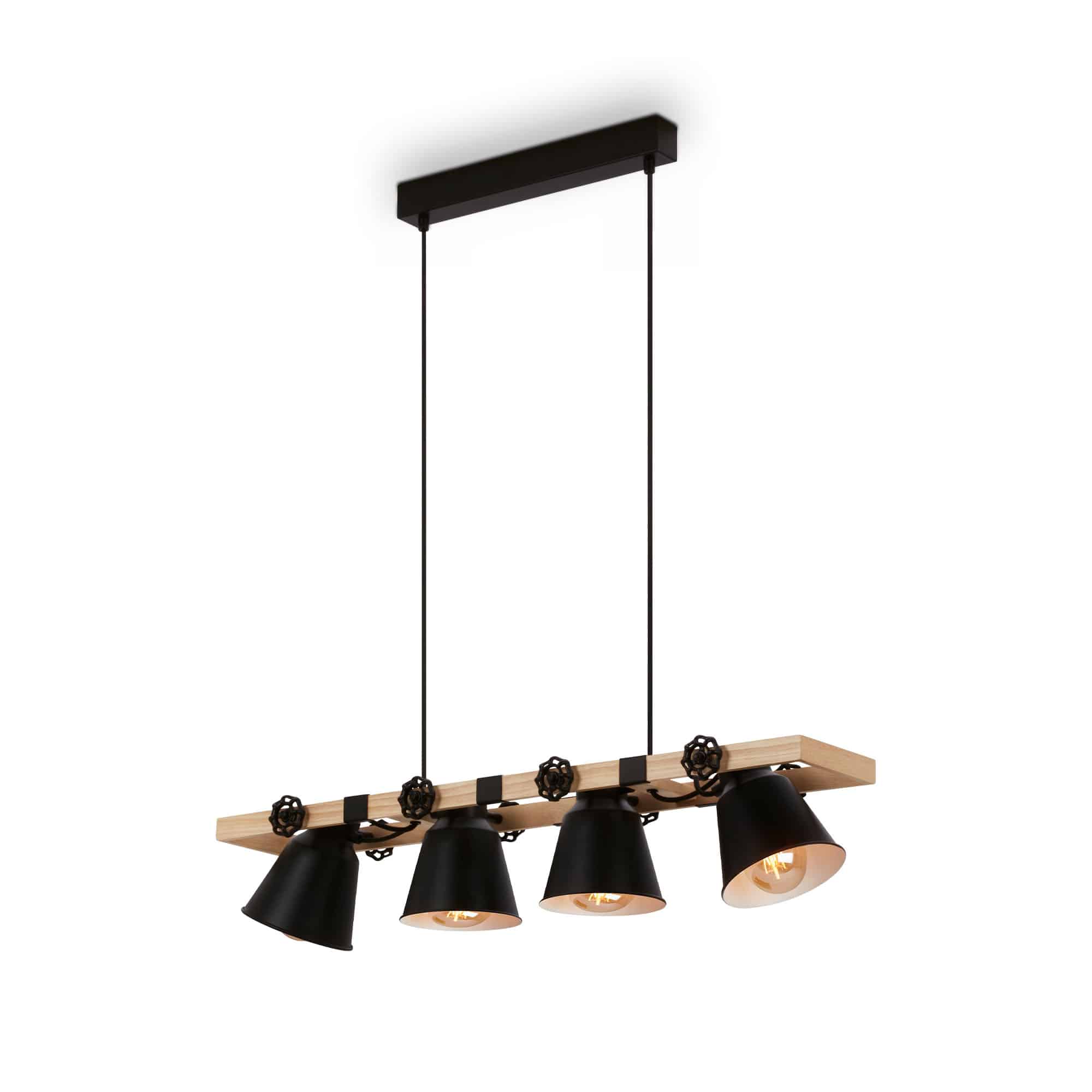 Wood & Style - aus Lampen Beleuchtungskonzept BRILONER mit | Holz