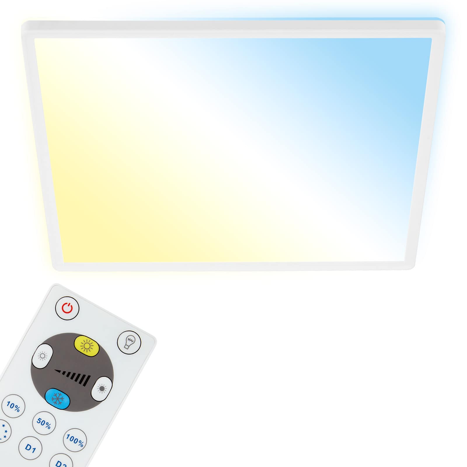 SLIM CCT LED Panel, W, 29,3 cm, 18 Weiß