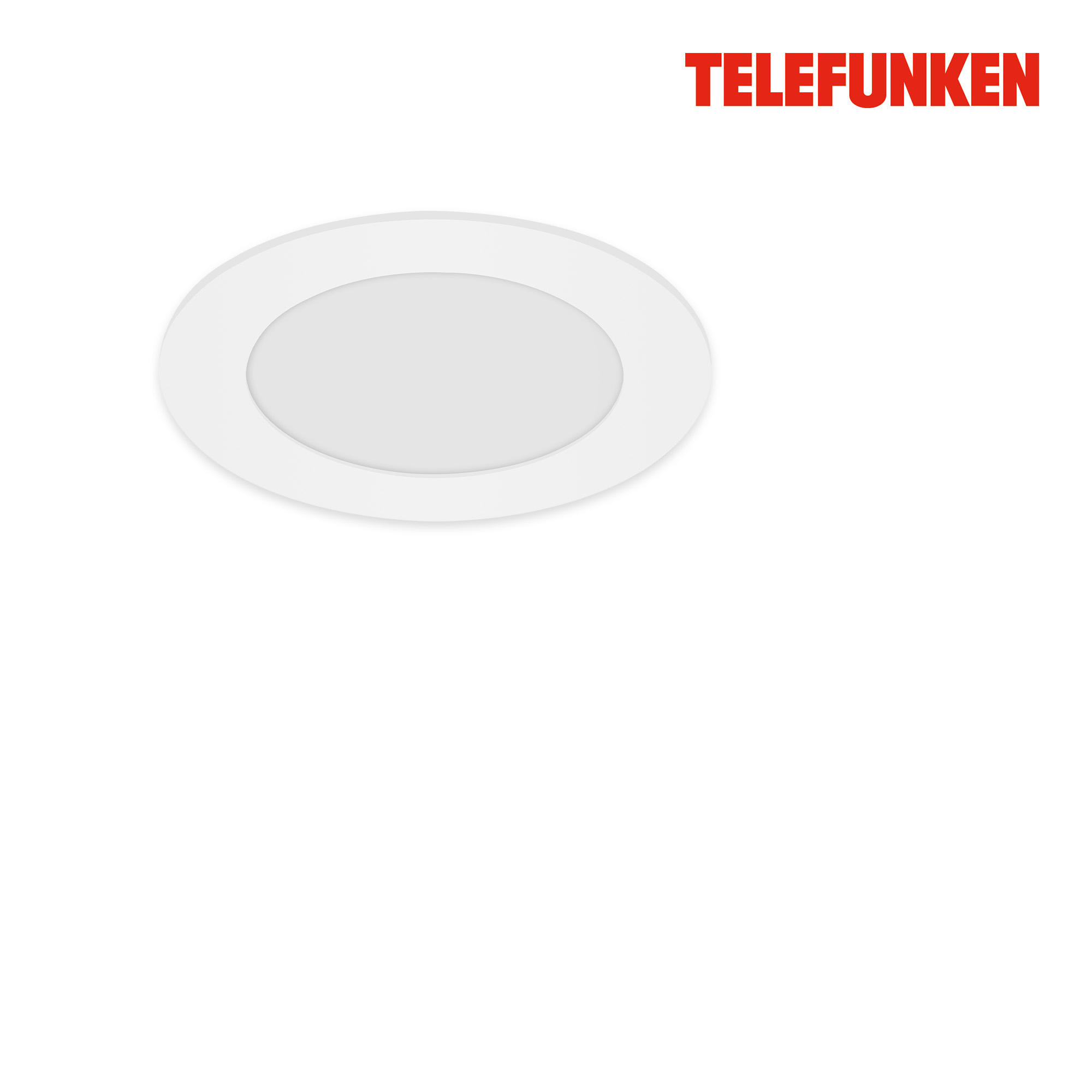 TELEFUNKEN Smart LED Einbauleuchte Weiß