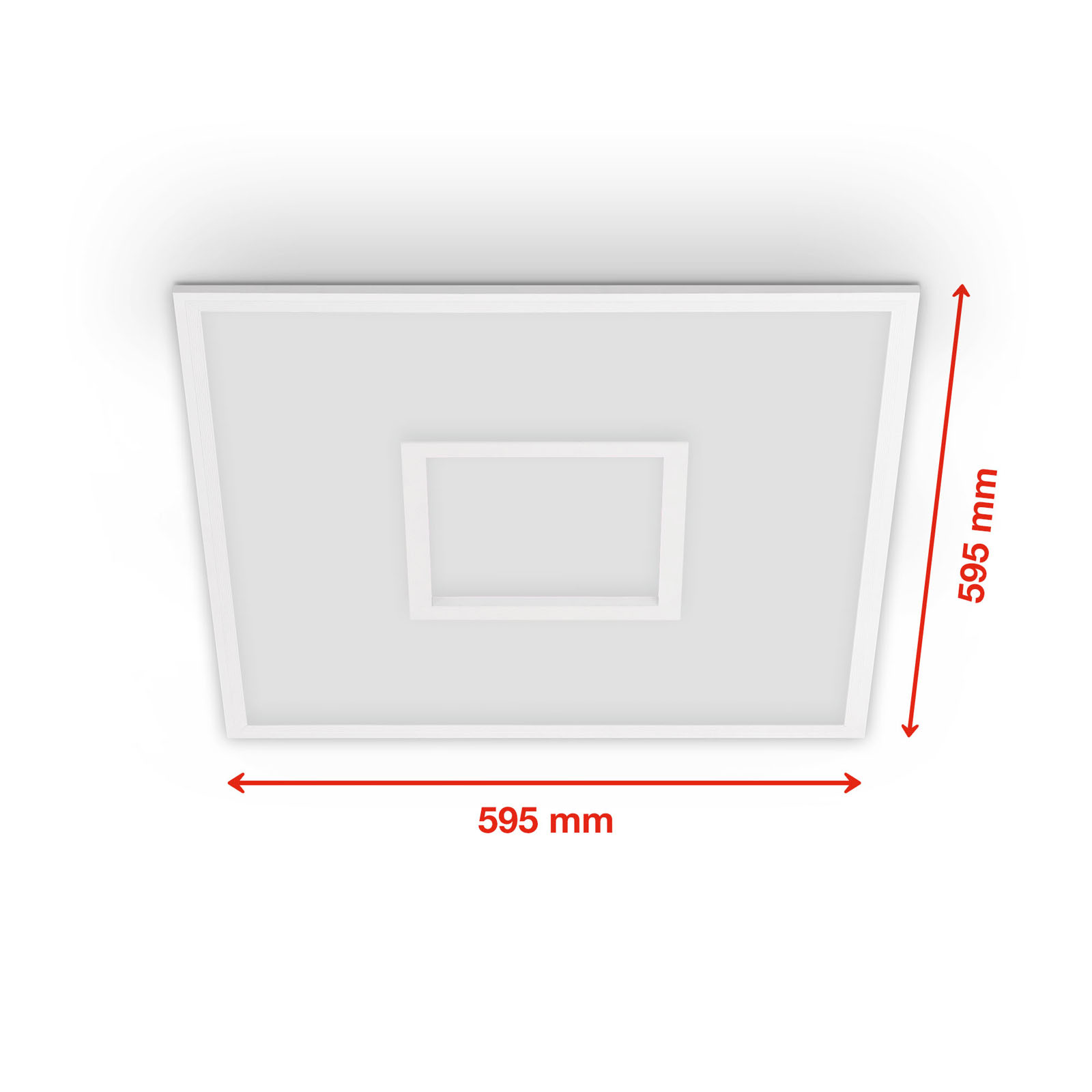 CCT LED Panel RGB Center-Backlight weiß 1xLED Milieu2