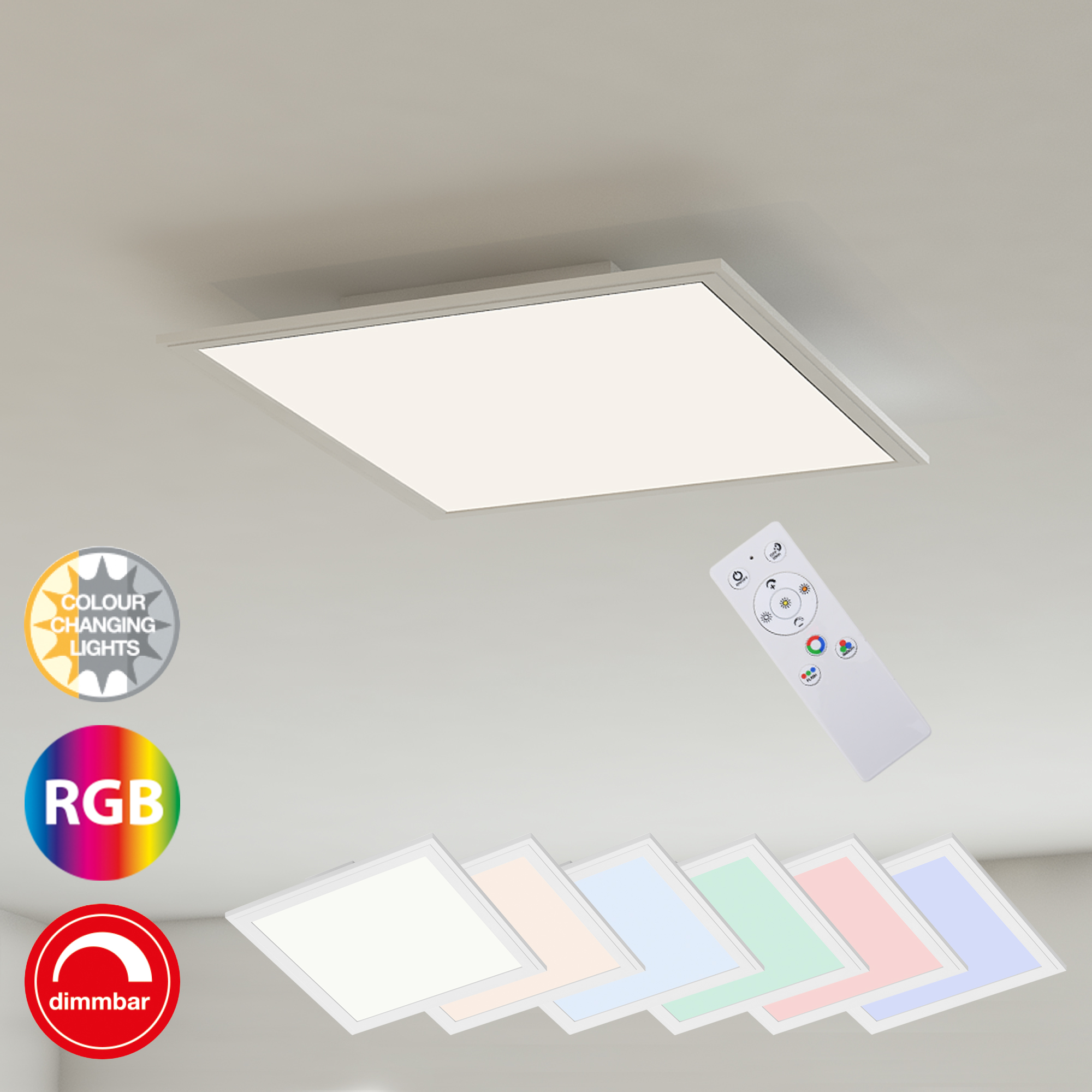 RGB CCT LED Panel weiß LED-Platine1 + RGB-LED Titelbild