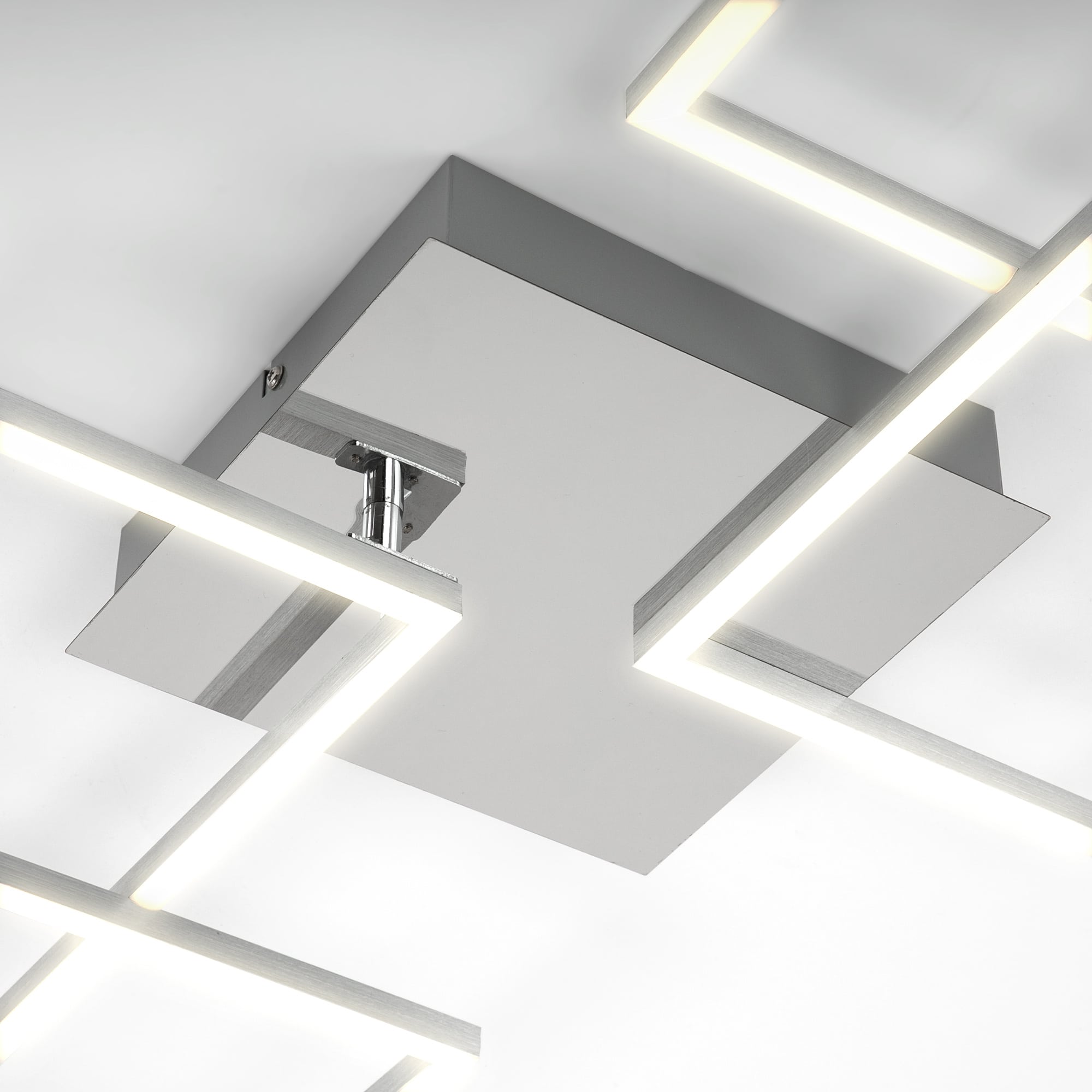 FRAMELED Decken- und Wandleuchte-drehbar chrom-alu LED Detail2