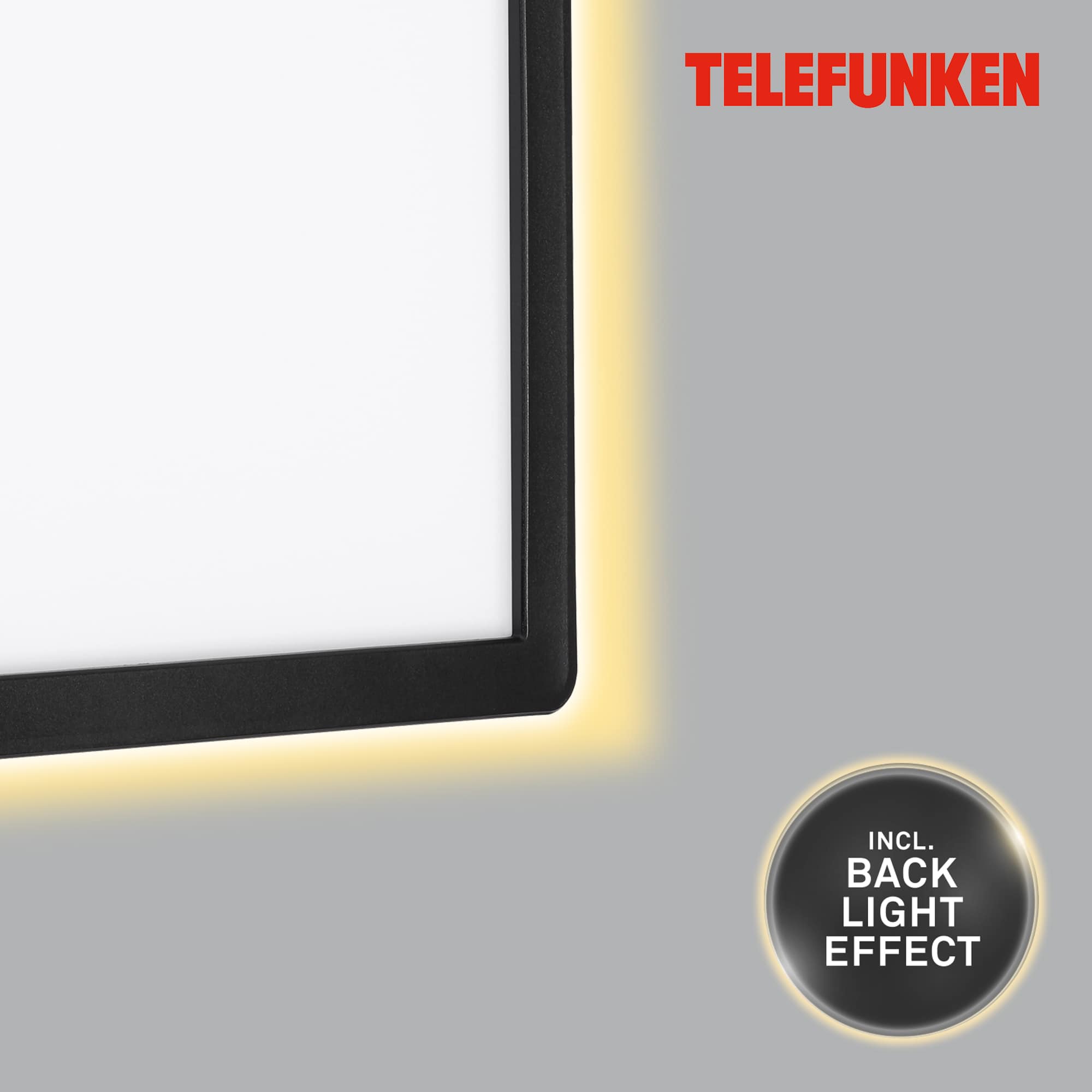 TELEFUNKEN LED Außenwandleuchte Schwarz