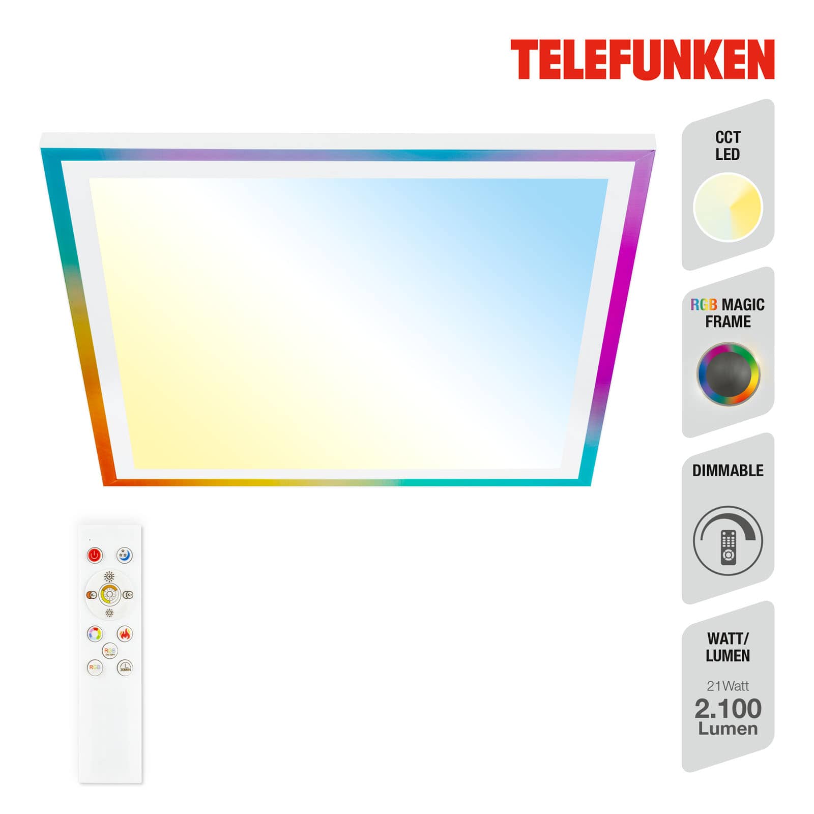 Magic CCT LED Panel weiß