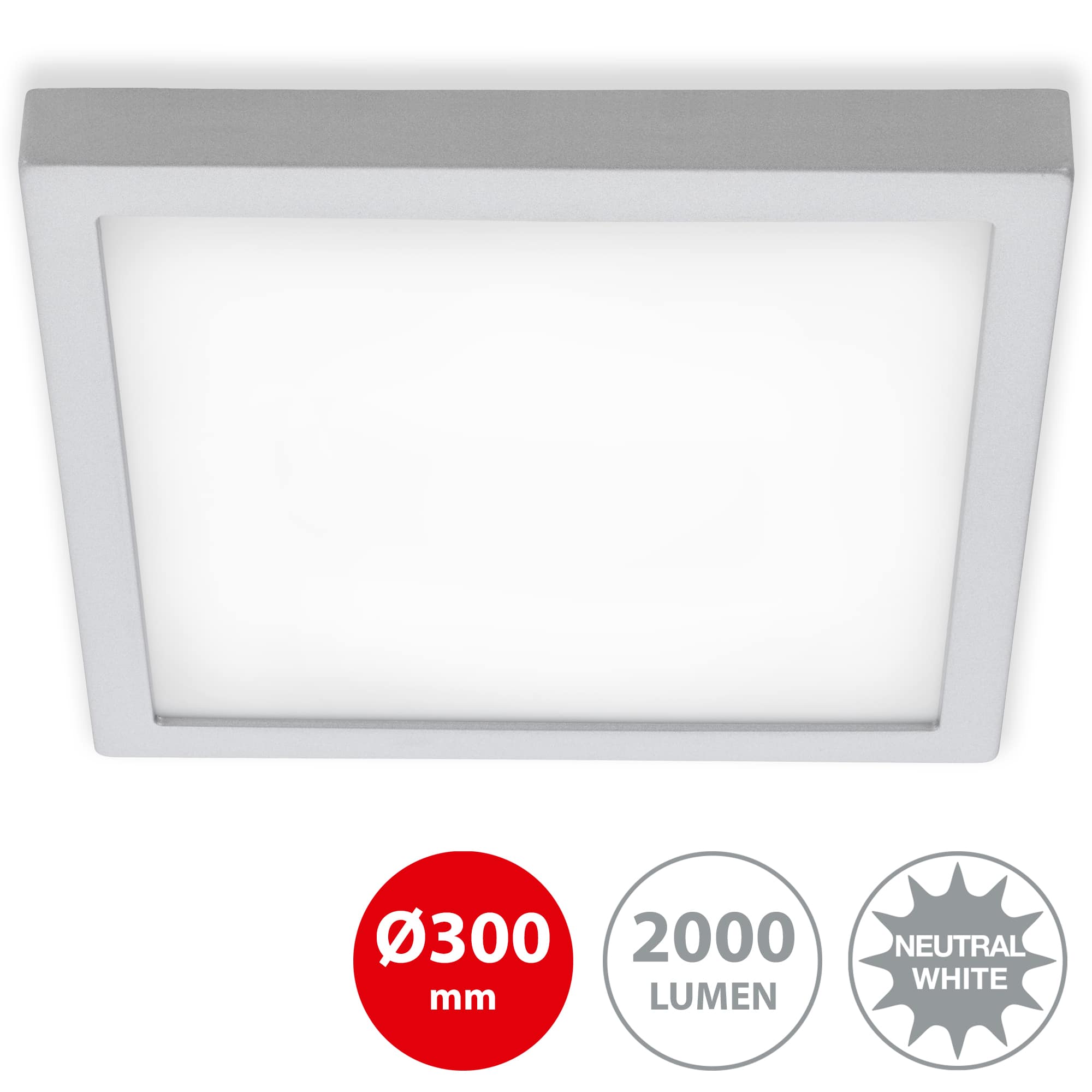 LED Aufbauleuchte chrom-matt LED-Platine Titelbild