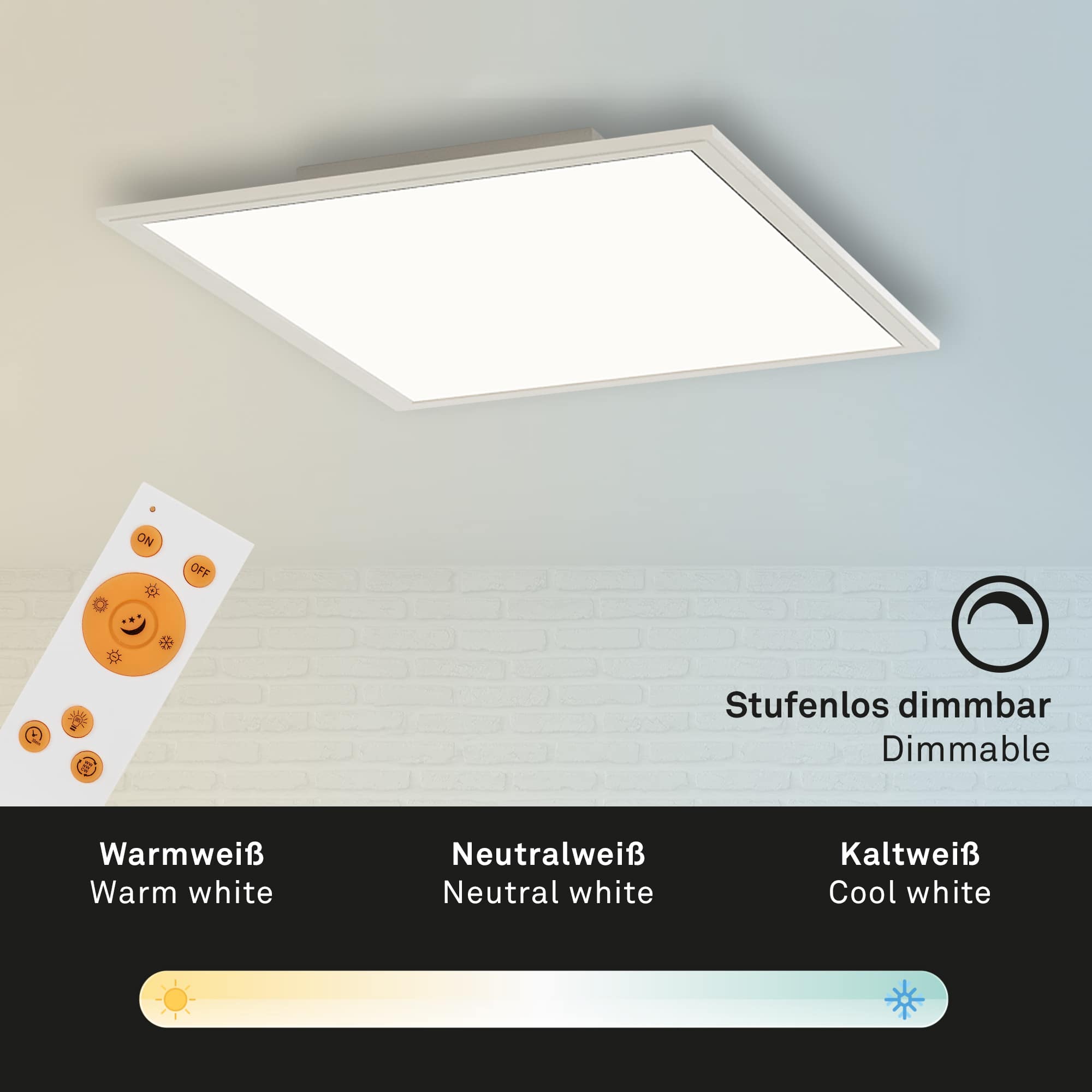 CCT LED Panel Weiß