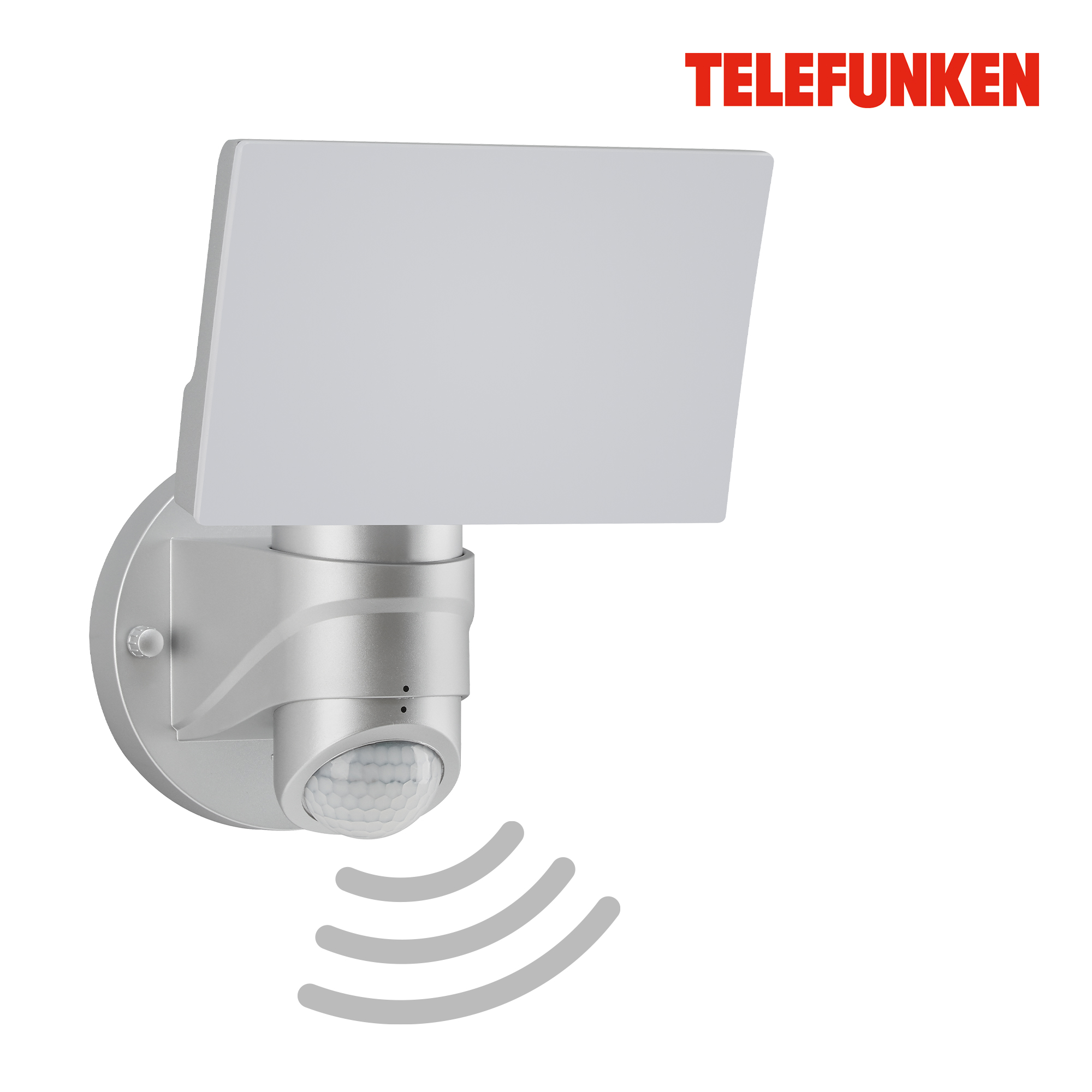 TELEFUNKEN LED Sensor Außenstrahler Silber