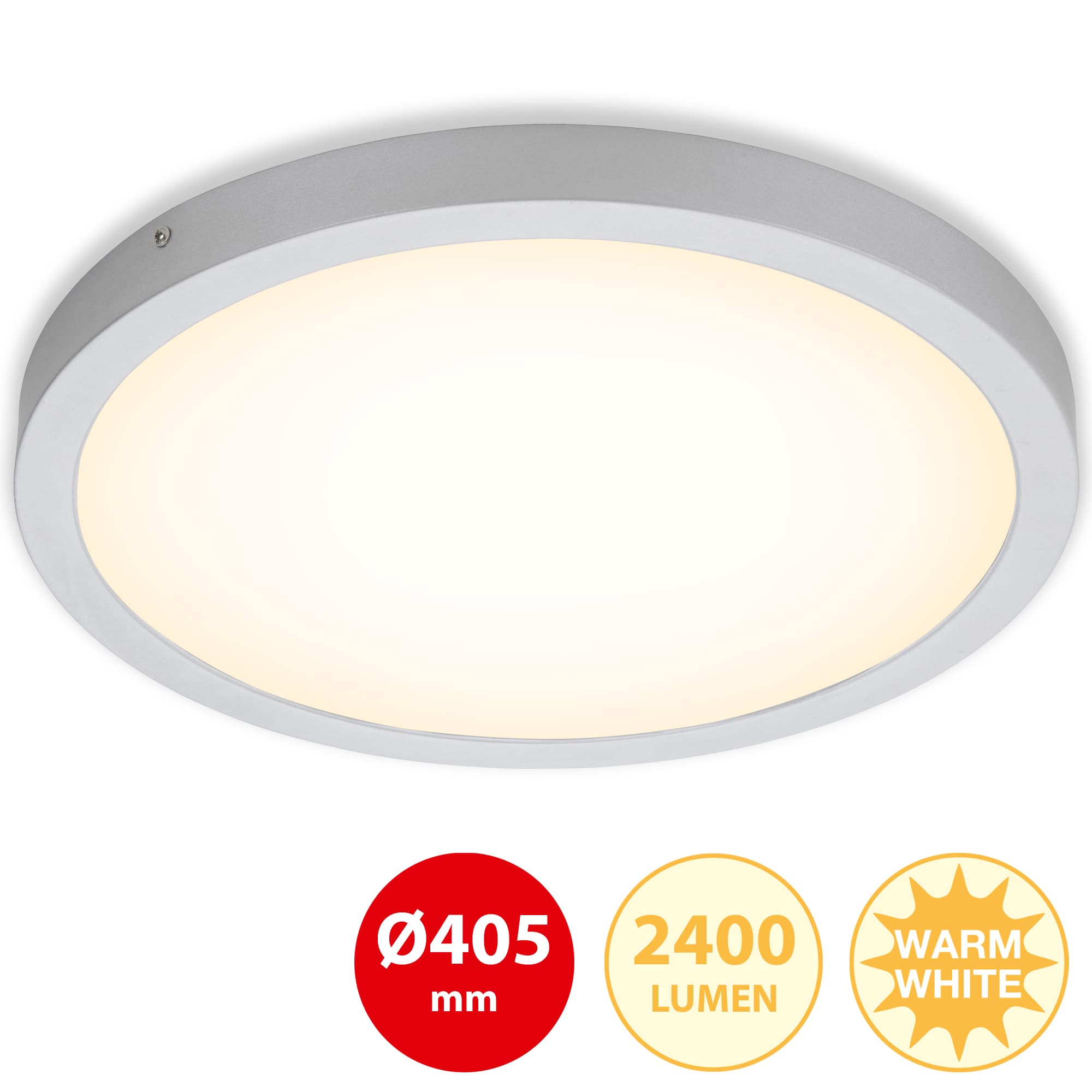 LED Aufbauleuchte chrom-matt LED-Platine4 Titelbild