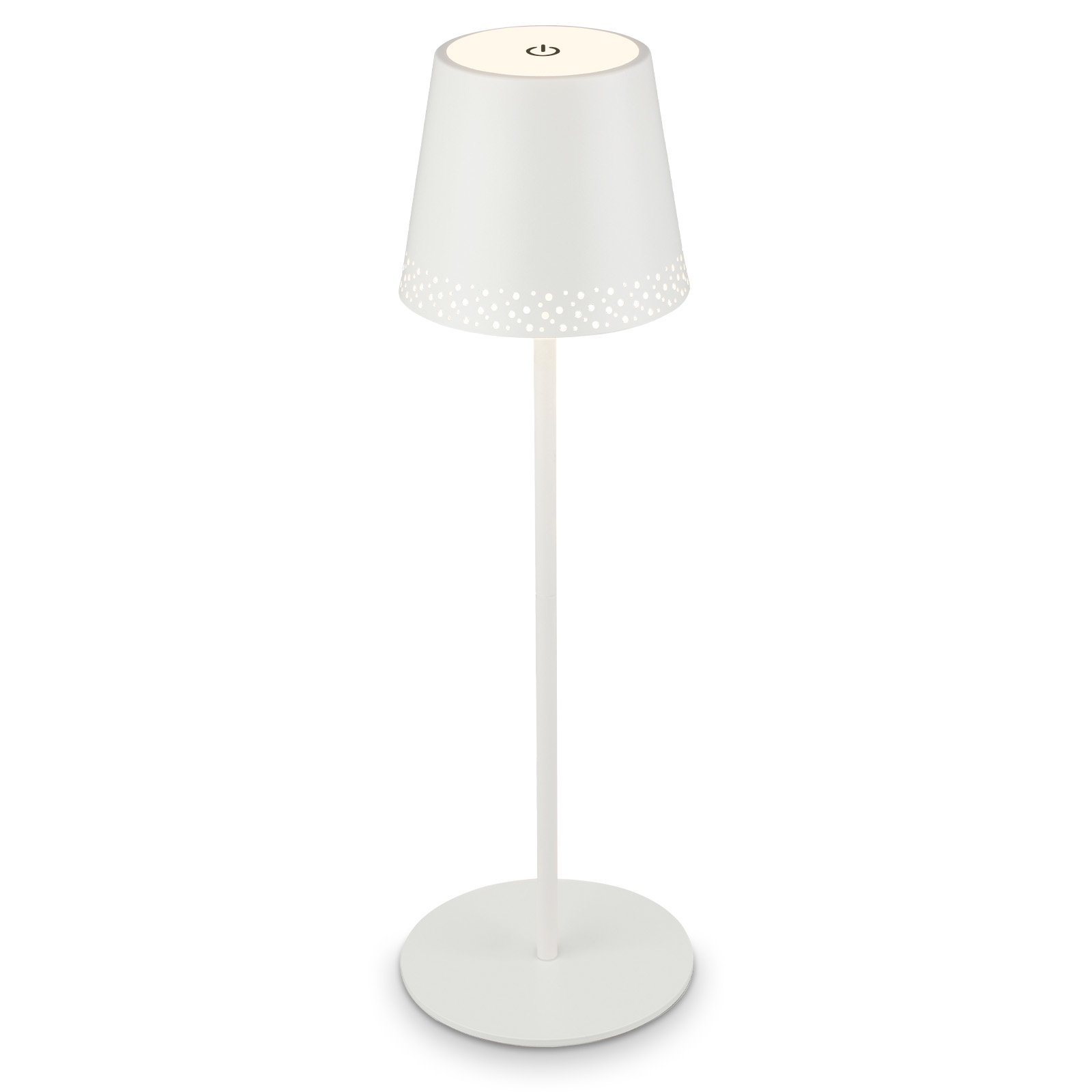 BRILONER - KIHI - Lampe de table à LED à pile, dimmable en continu