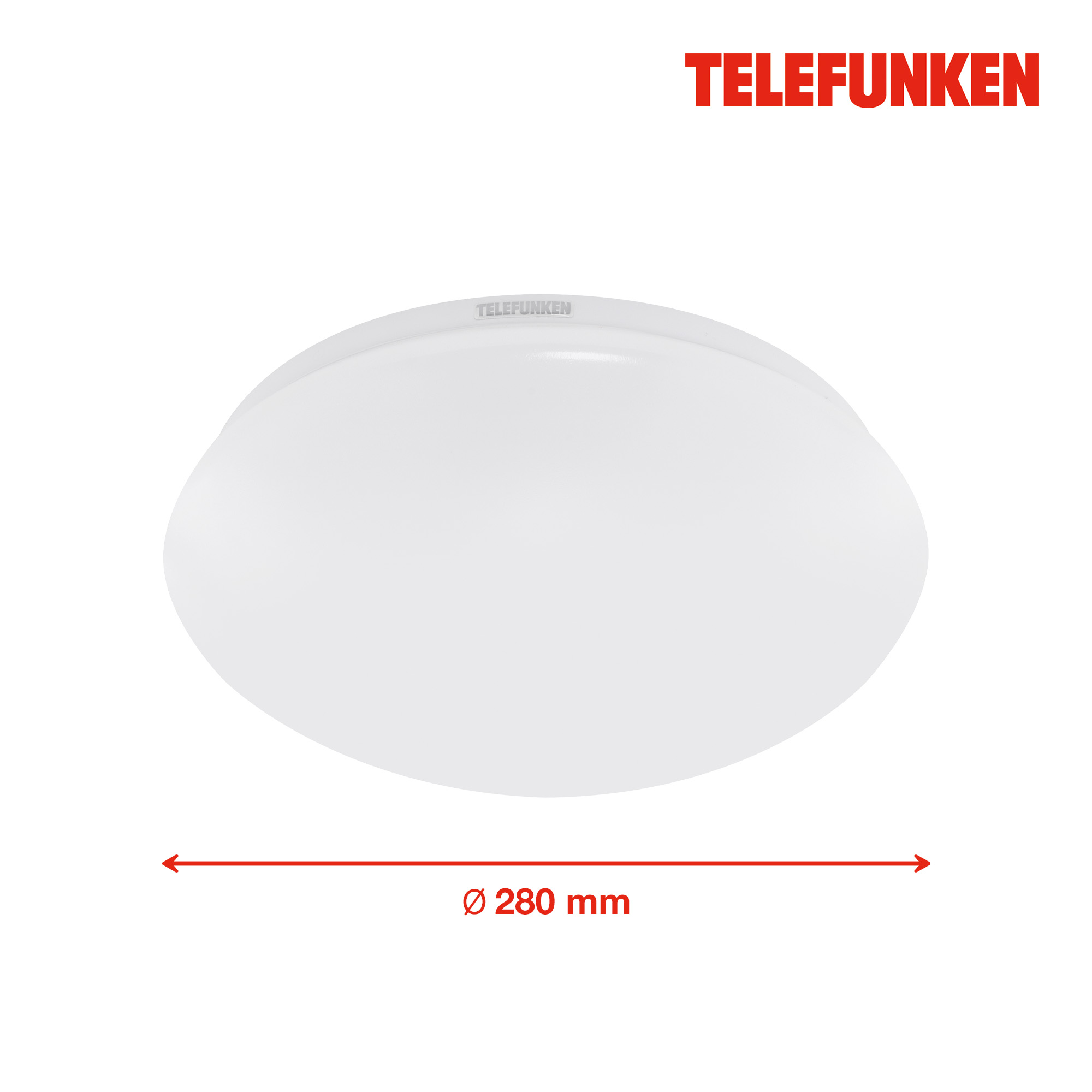 TELEFUNKEN Sensor LED Deckenleuchte Weiß