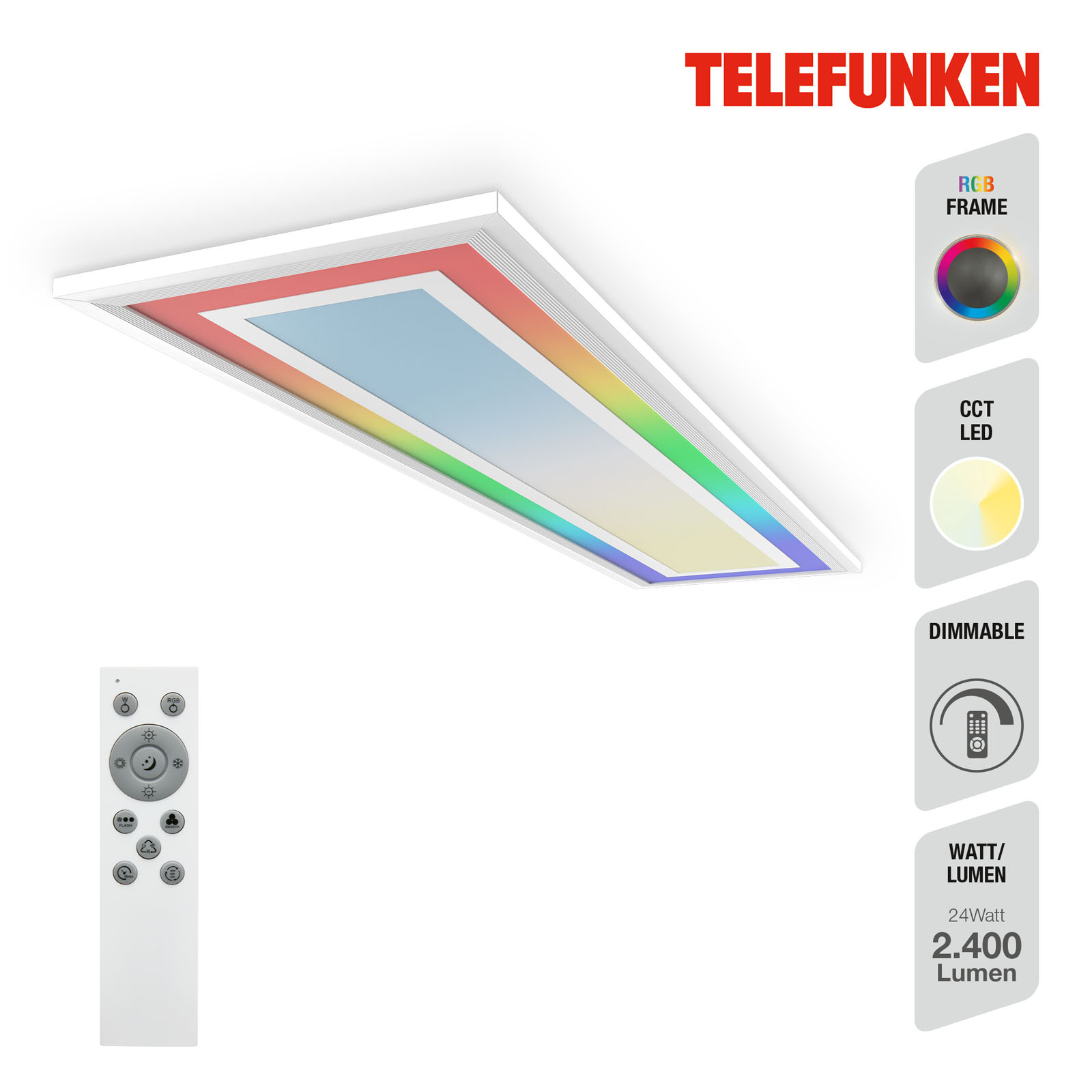 CCT LED Panel RGB Framelight weiß LED Titelbild