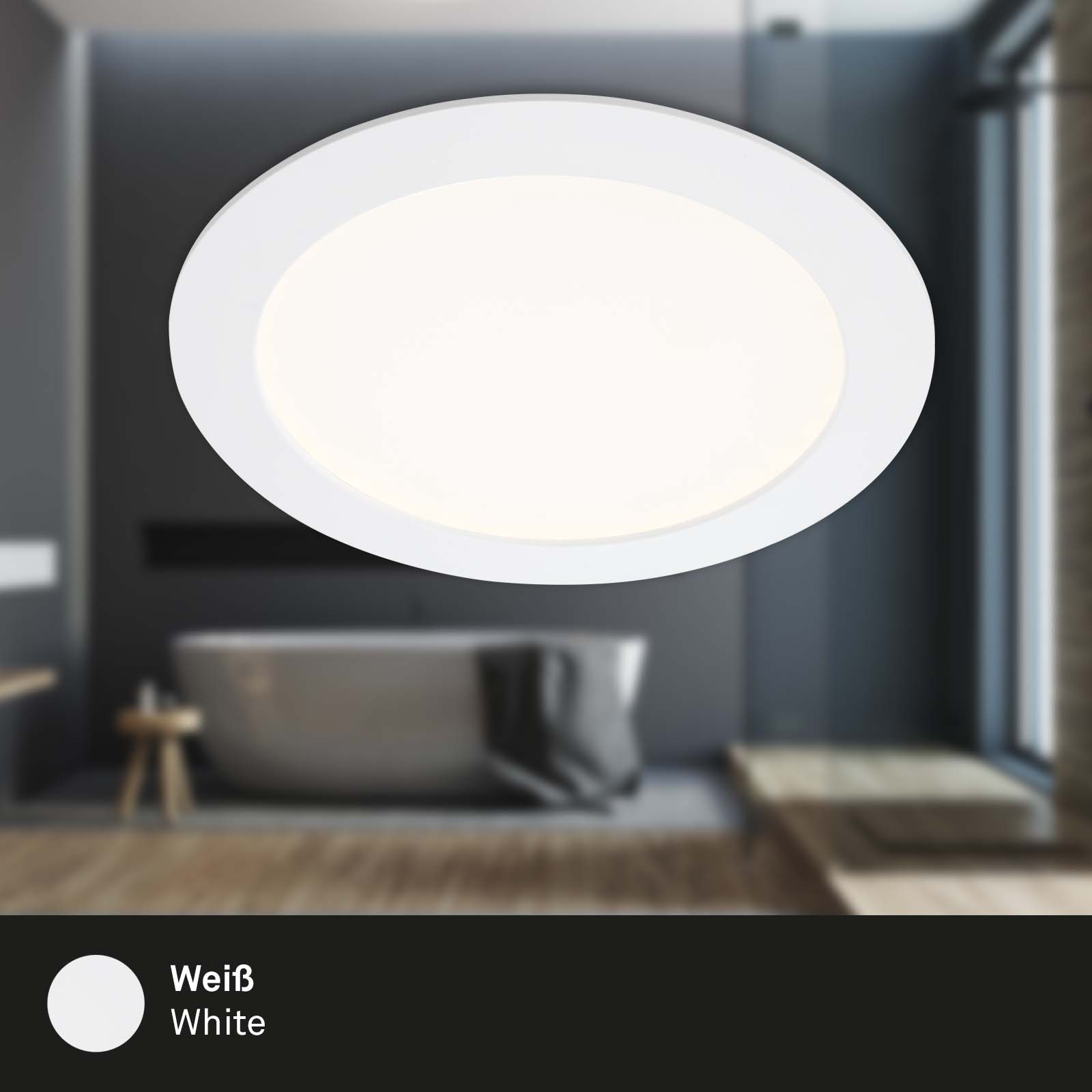 LED Einbauleuchte weiß 1xLED-Platine Funktion