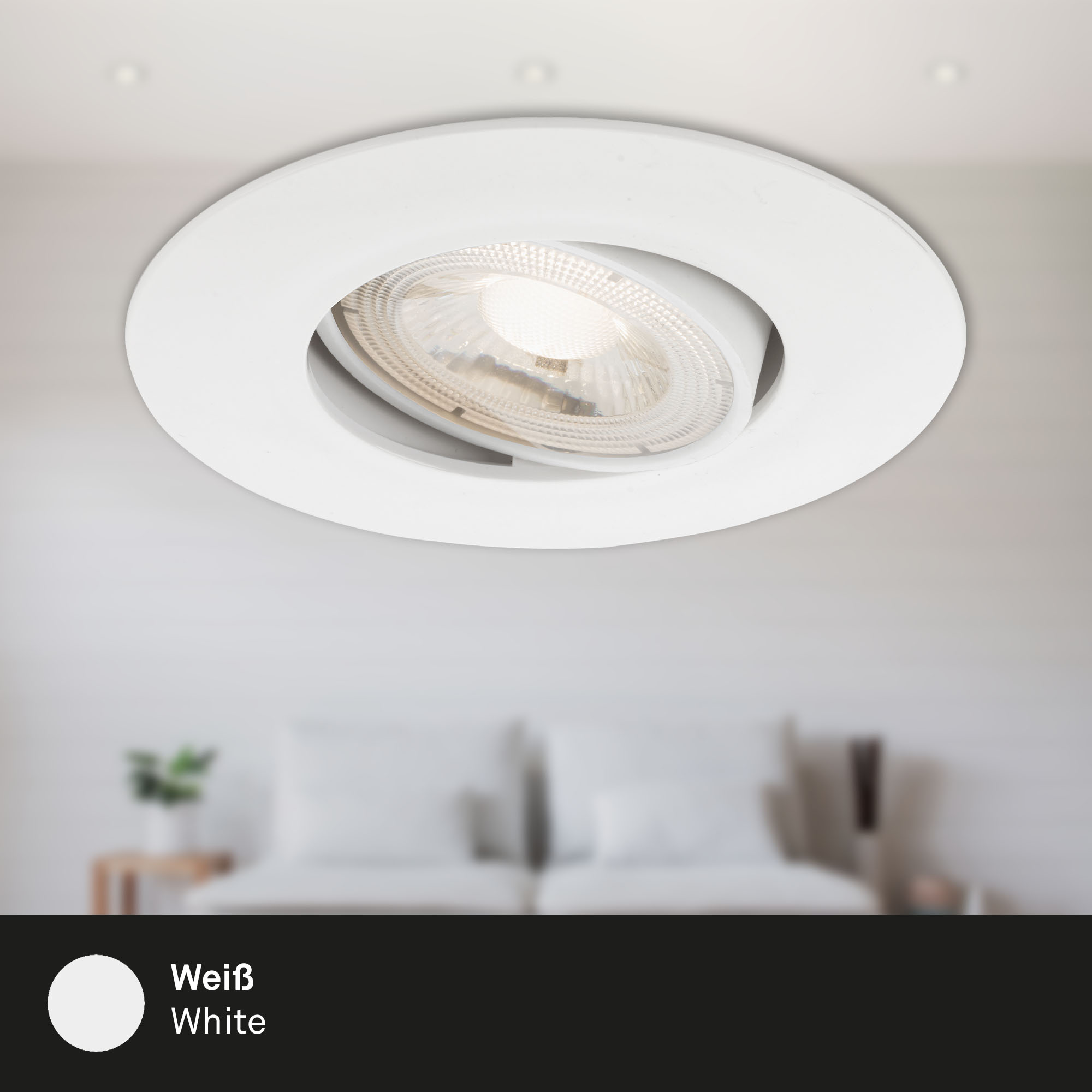 LED Einbauleuchten weiß 1xLED-Platine Funktion1