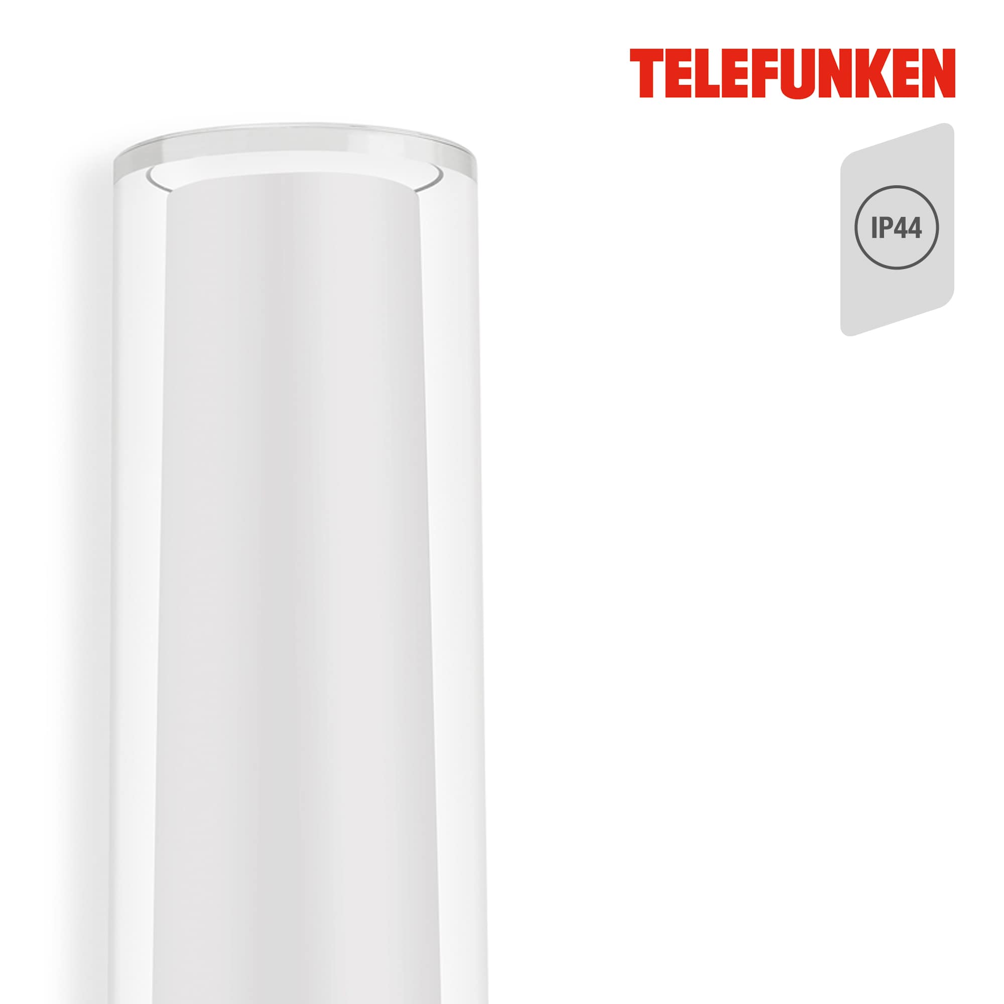 TELEFUNKEN LED Außenwandleuchte Weiß