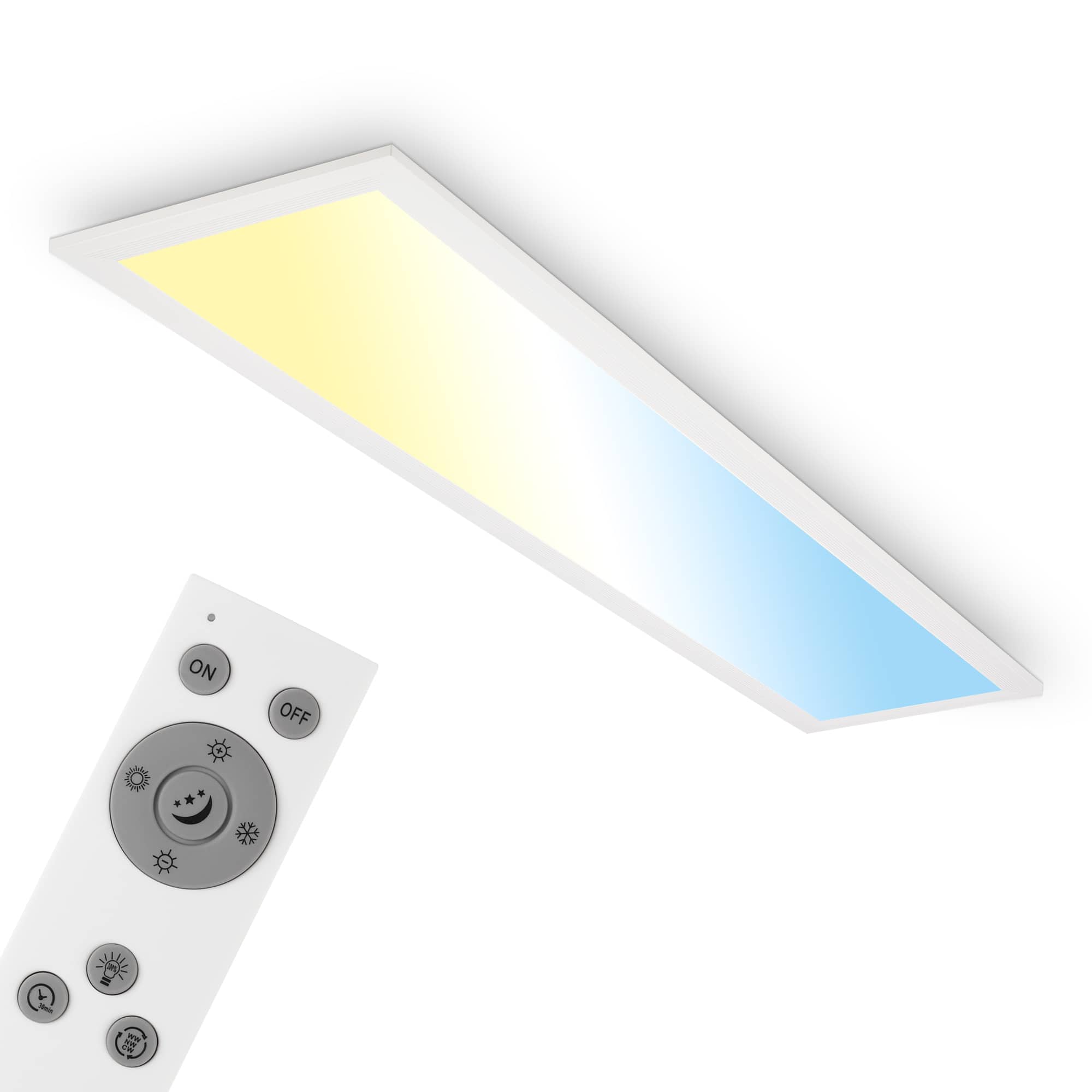 Smart Decken Ventilator Alexa Google FERNBEDIENUNG Leuchte dimmbar im Set  inkl. RGB LED Leuchtmittel