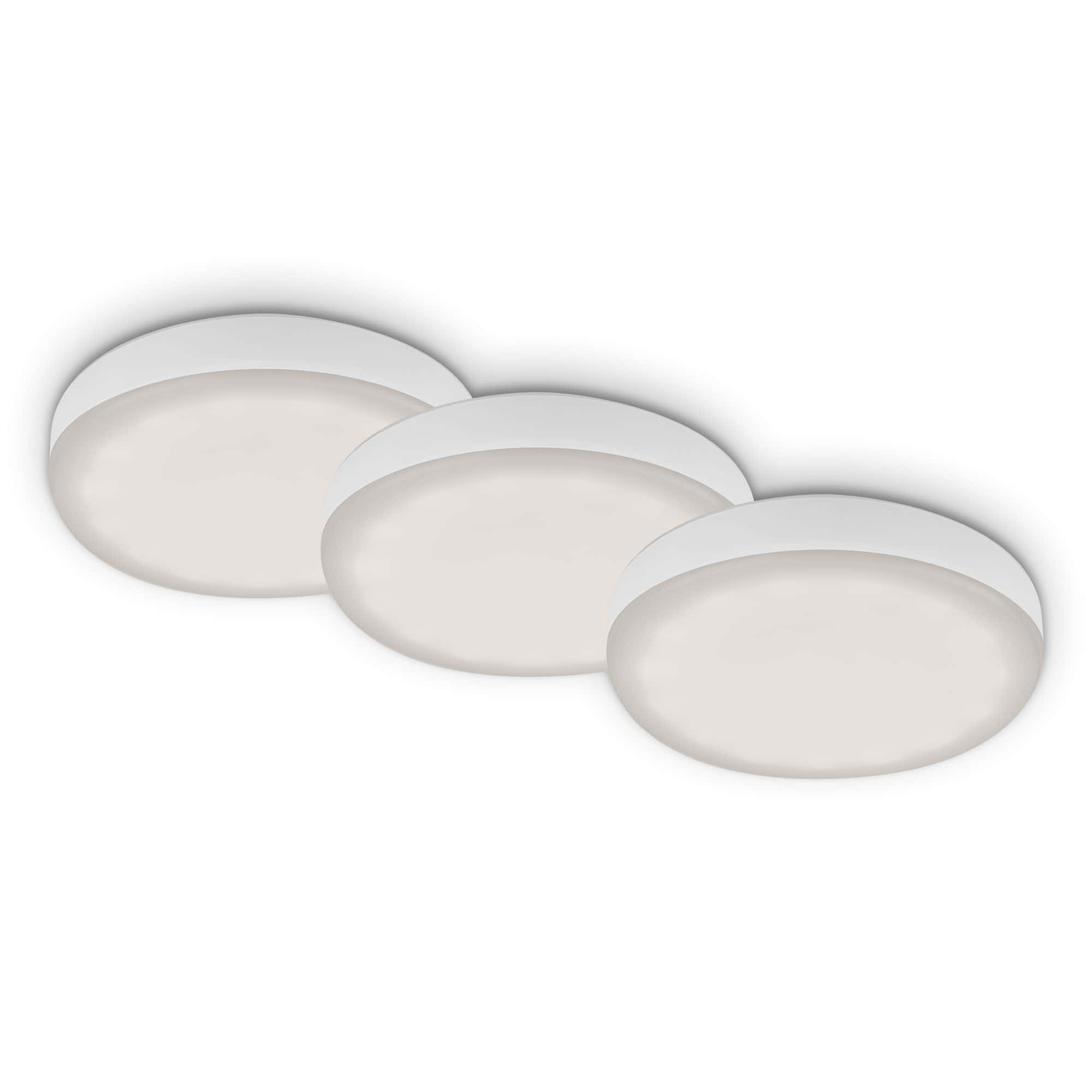 LED Recessed luminaire Ø 7,5 cm 3x3W 350lm white