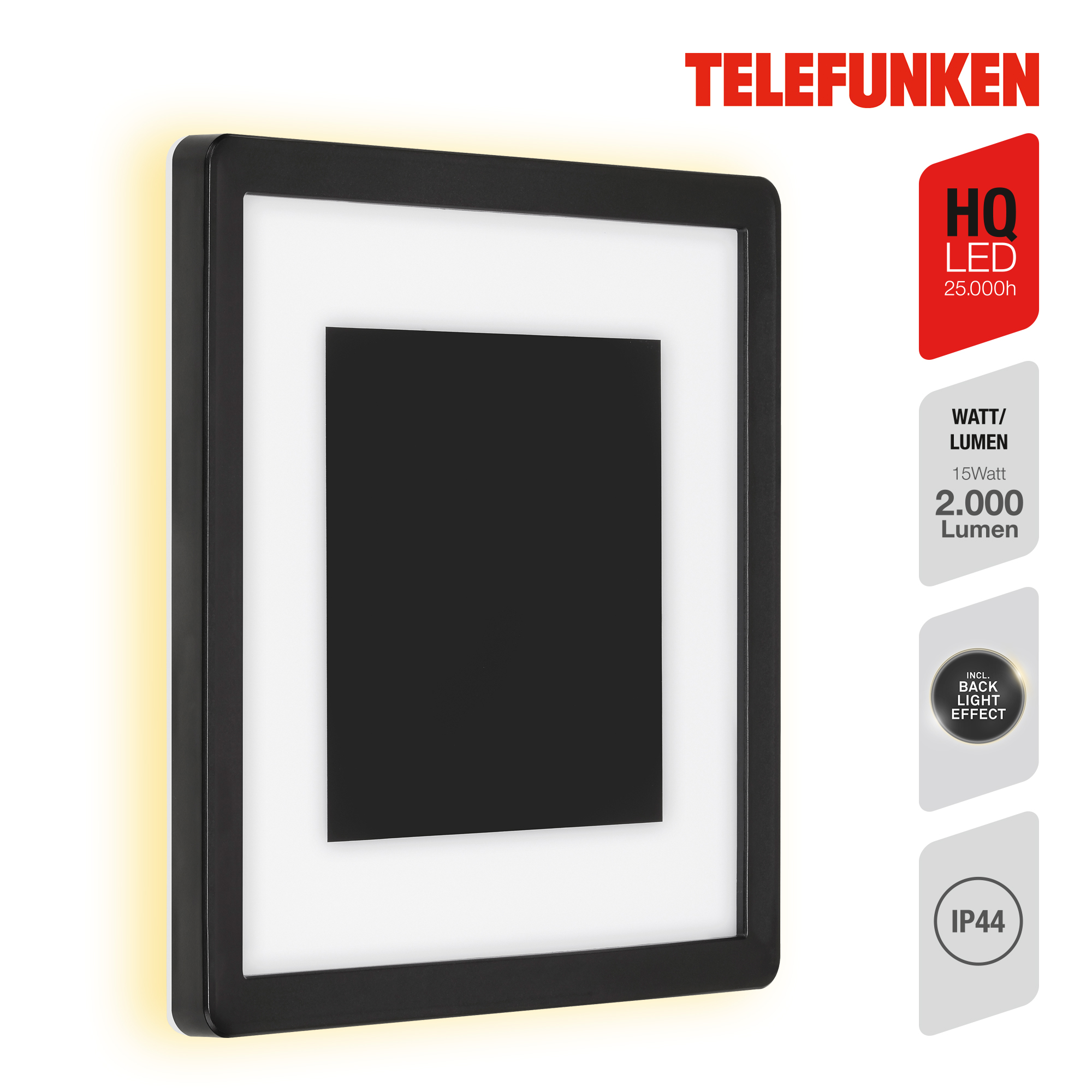 LED Außenleuchte schwarz LED-Platine1 Titelbild