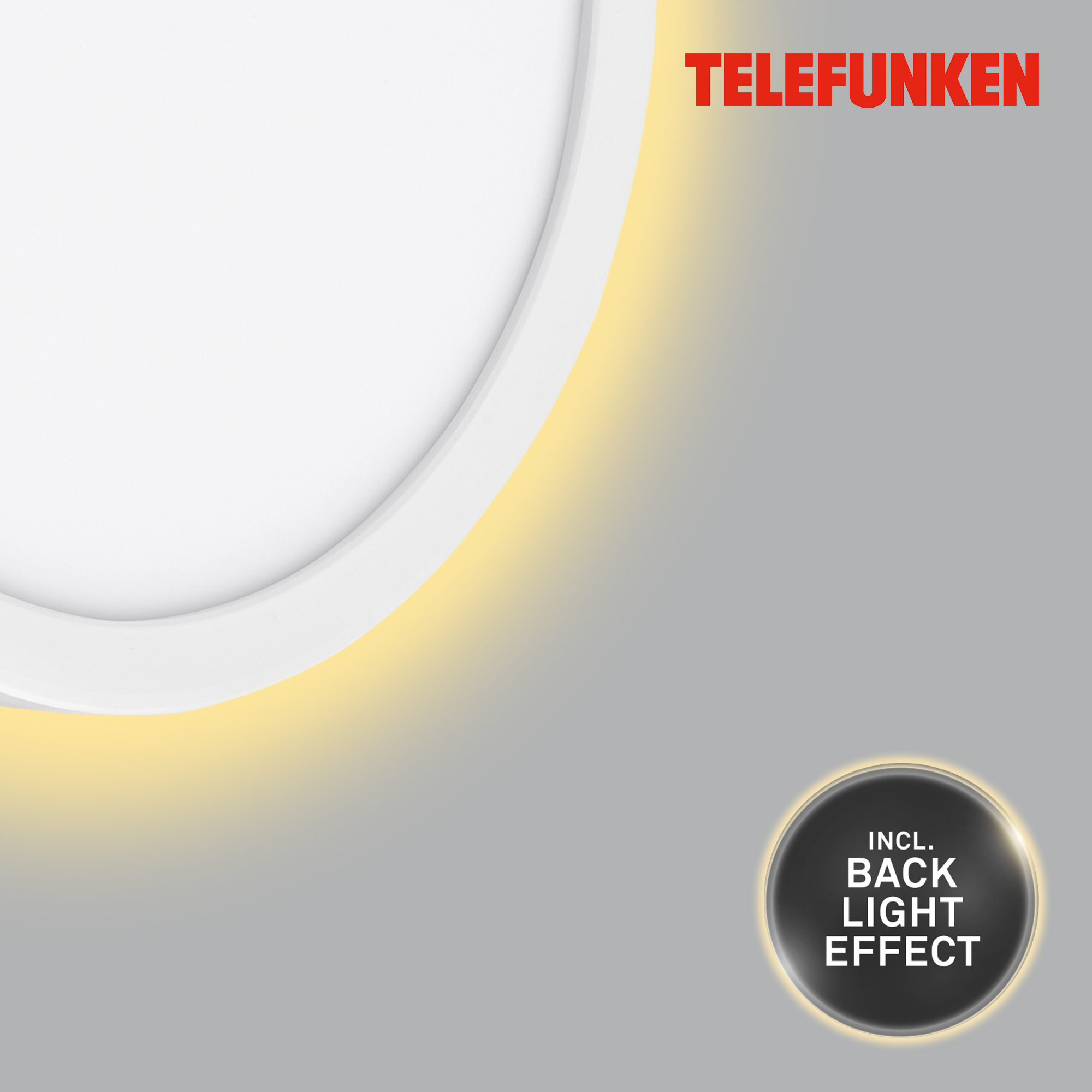 TELEFUNKEN LED Außenwandleuchte Weiß