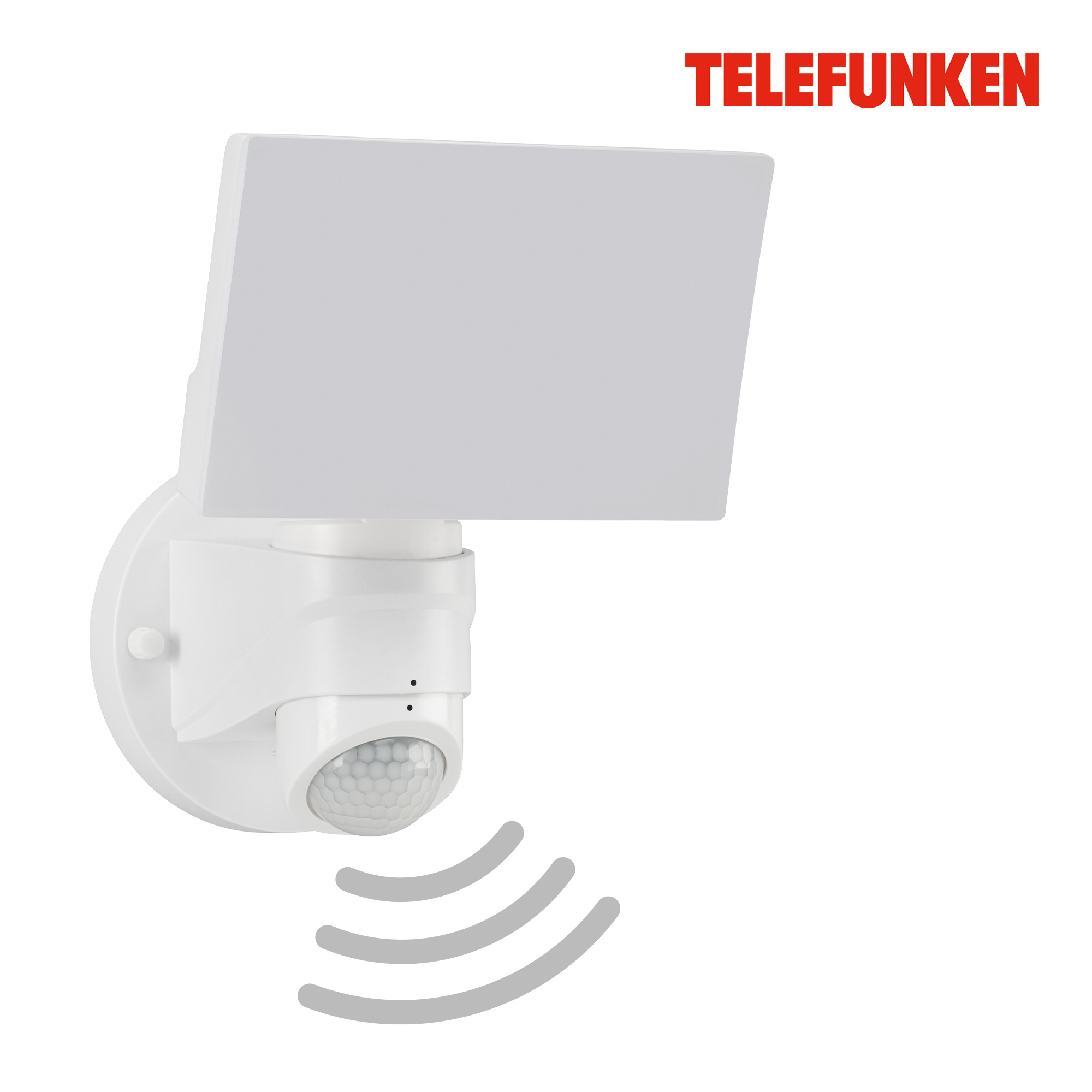 TELEFUNKEN LED Sensor Außenstrahler Weiß