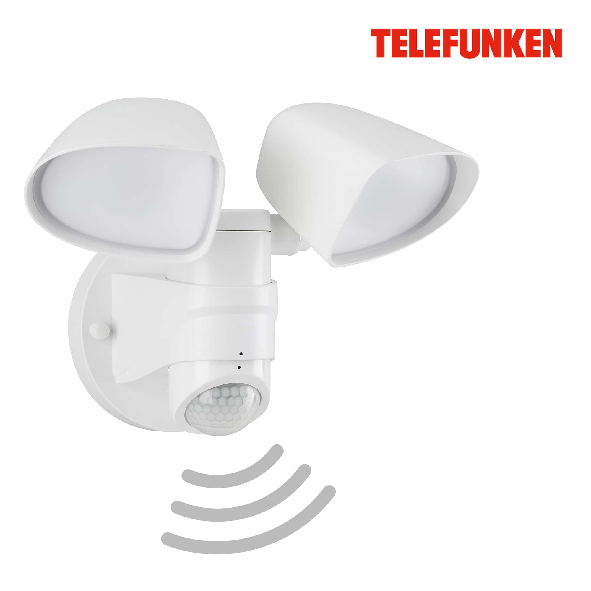 TELEFUNKEN LED Sensor Außenstrahler Weiß