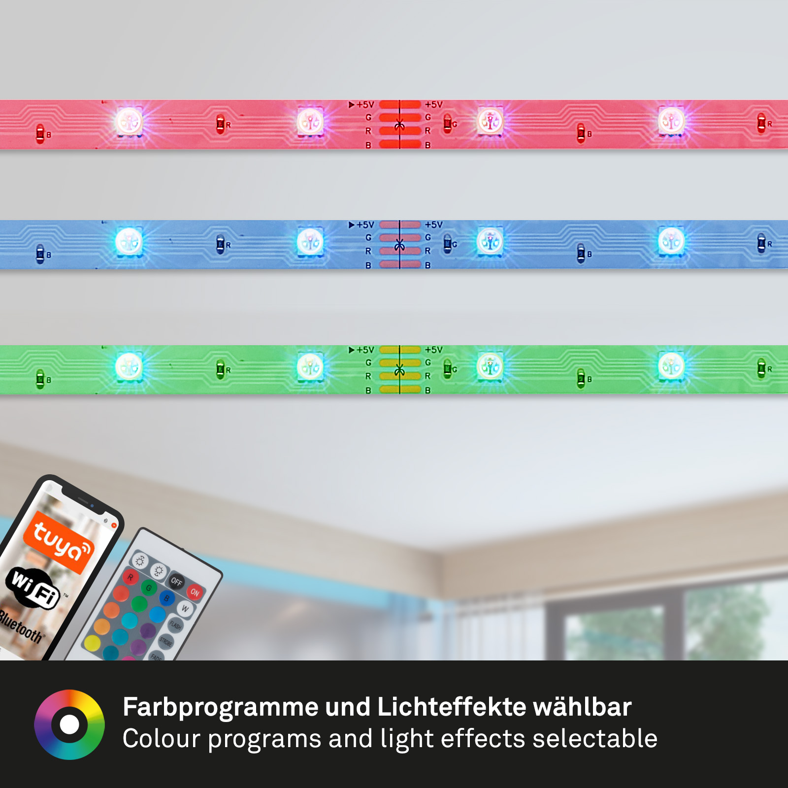 WIFI RGB-LED Flexband 5m