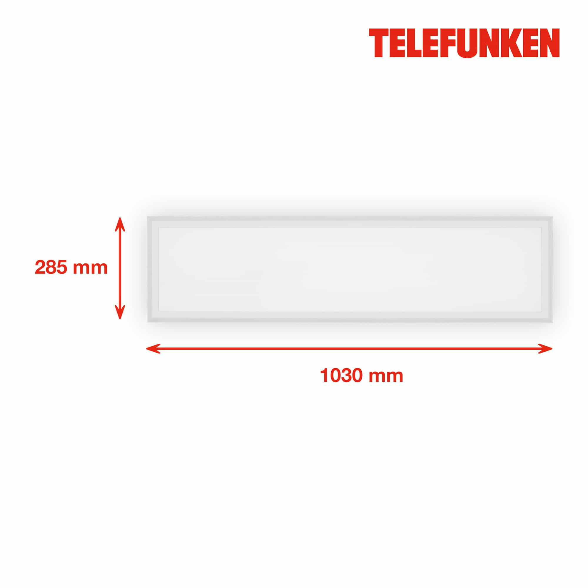 Magic CCT LED Panel weiß Maßzeichnung