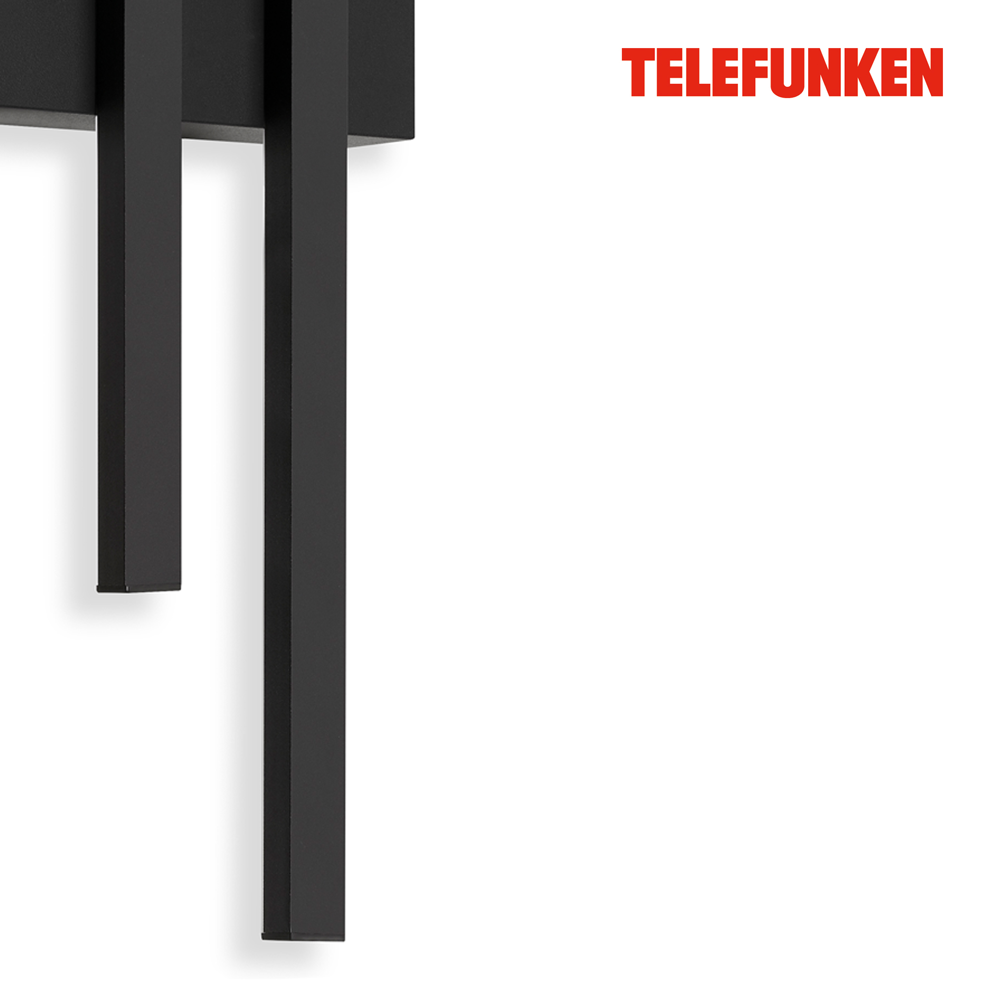 TELEFUNKEN LED Außenwandleuchte Schwarz