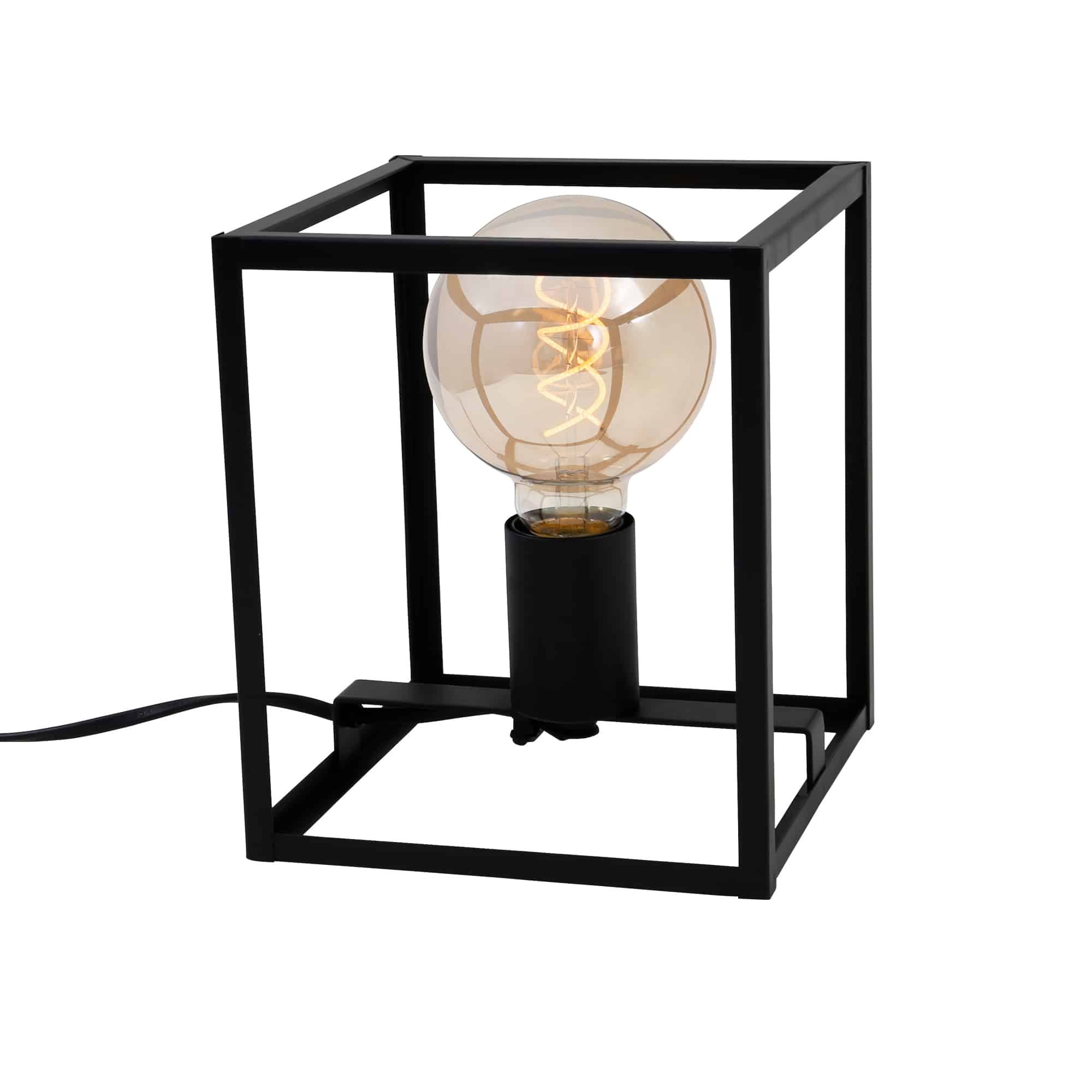 Table lamp 20 cm 1x exkl. E27 40W black