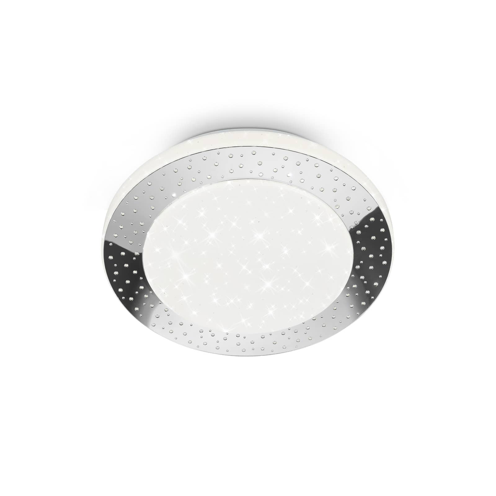 LED-Deckenleuchte, Ø 28 cm, LED-Platine, 15 W, 1600 lm, chrom