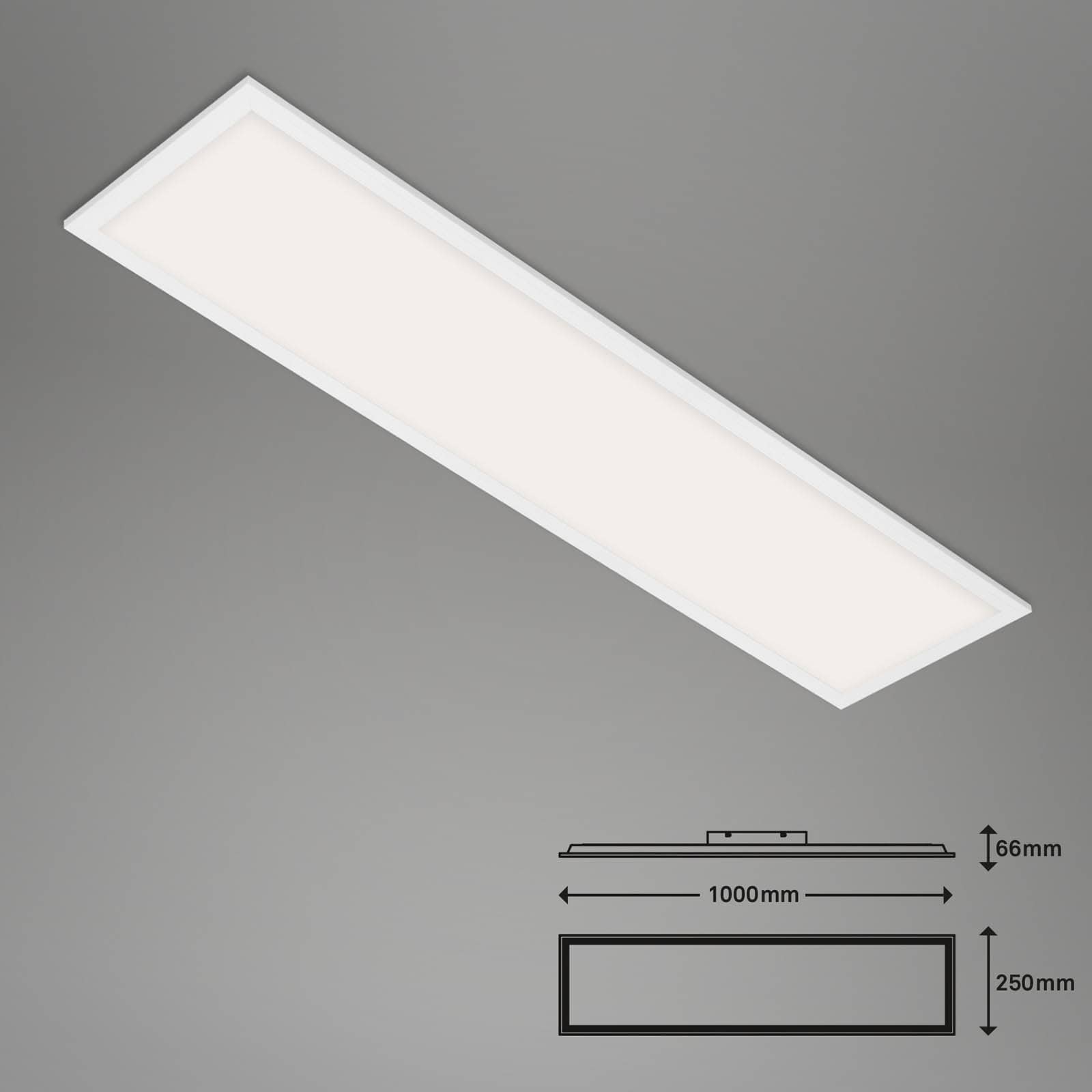 CCT LED 100 Panel, 3000 Weiß W, cm, lm, 28