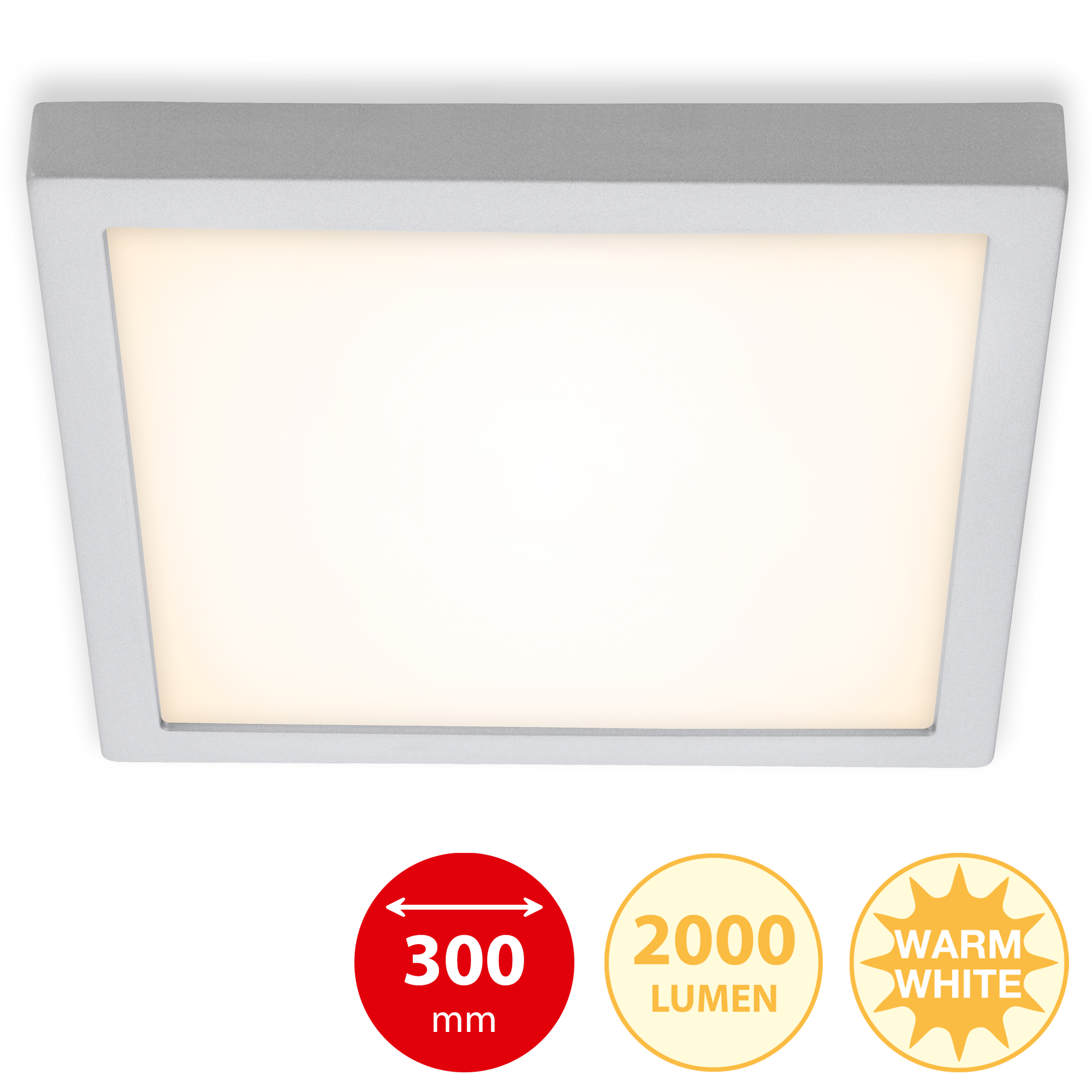 LED Aufbauleuchte chrom-matt LED-Platine Titelbild