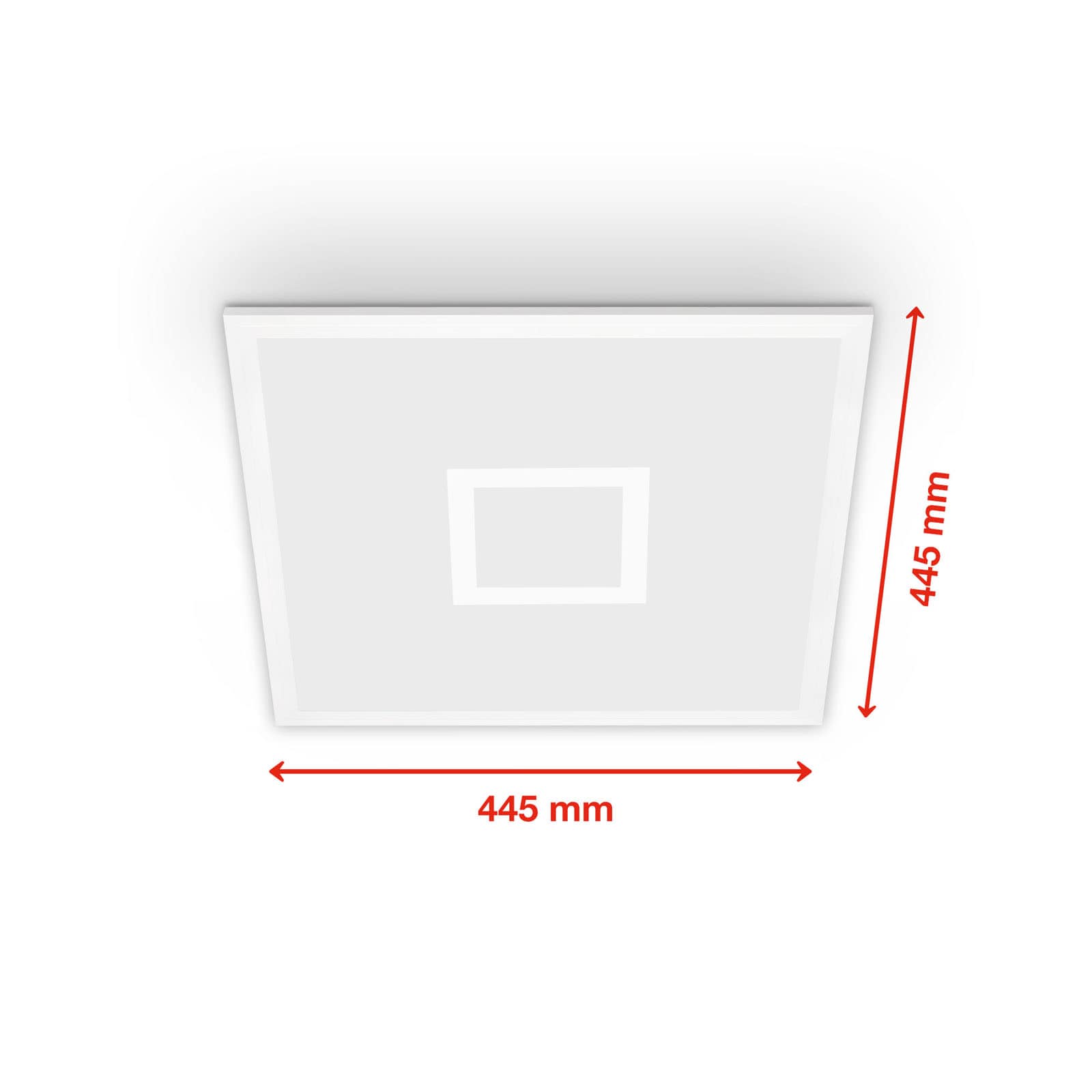 CCT LED Panel RGB Centerlight weiß LED Maßzeichnung