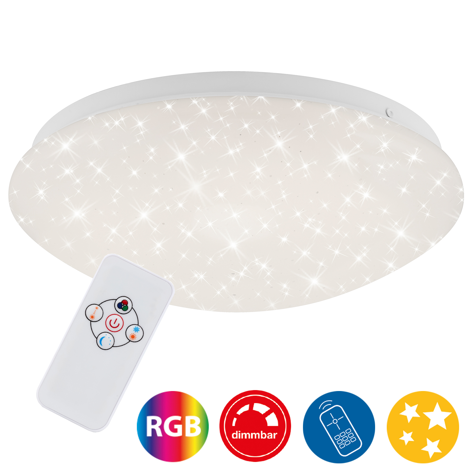 RGBW-LED Deckenleuchte weiß LED-Platine Titelbild