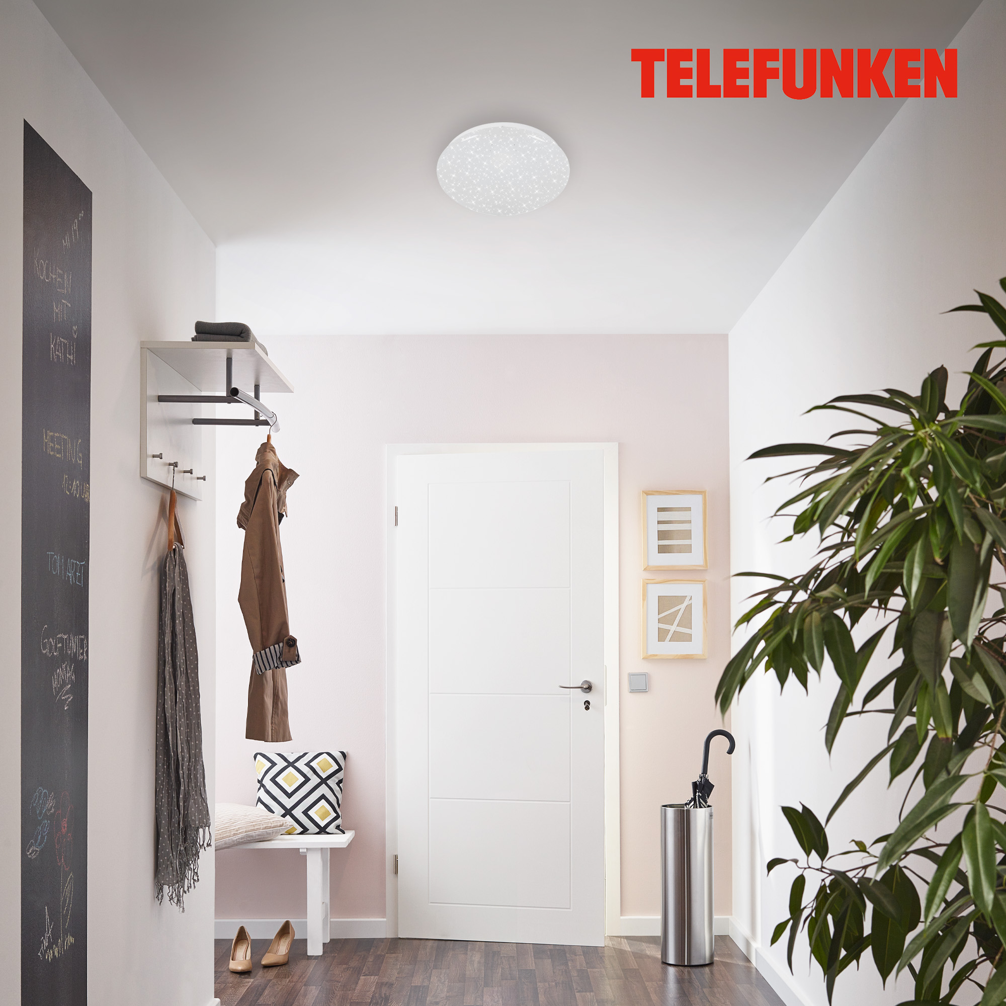 TELEFUNKEN Sensor LED Deckenleuchte Weiß