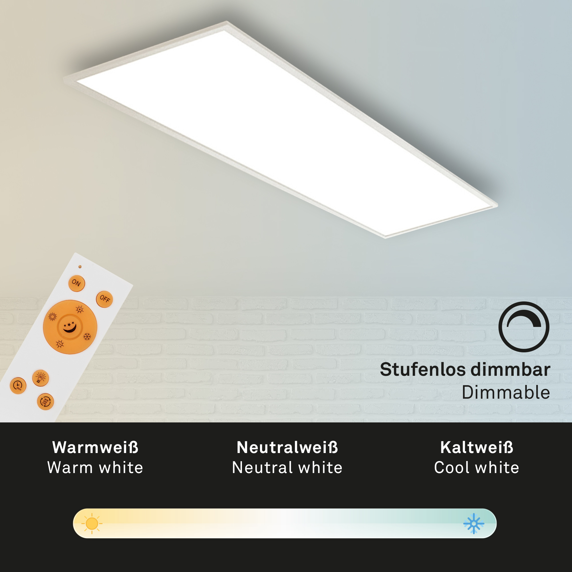 CCT LED Panel Weiß