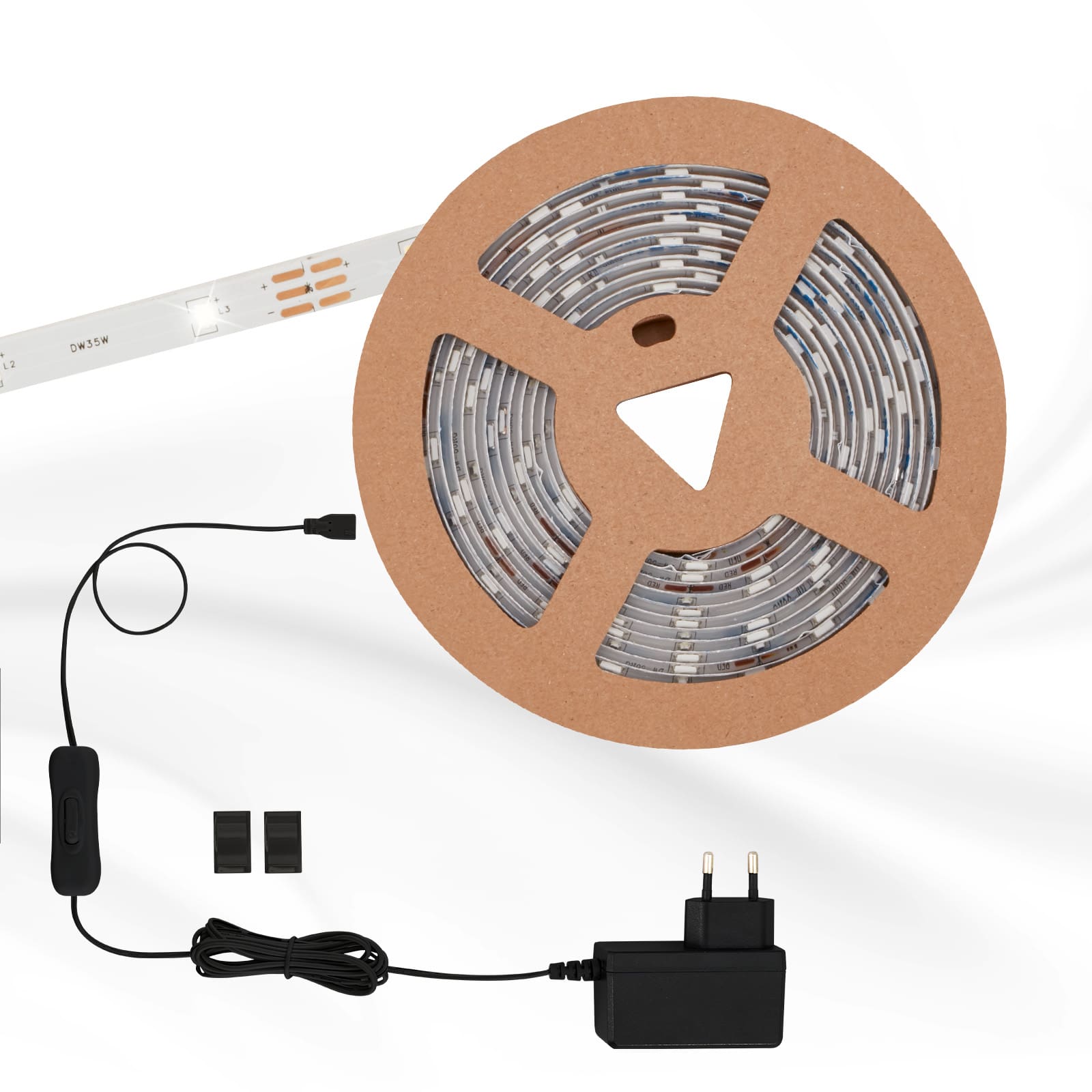 LED-strip 300 cm 10W 760lm wit