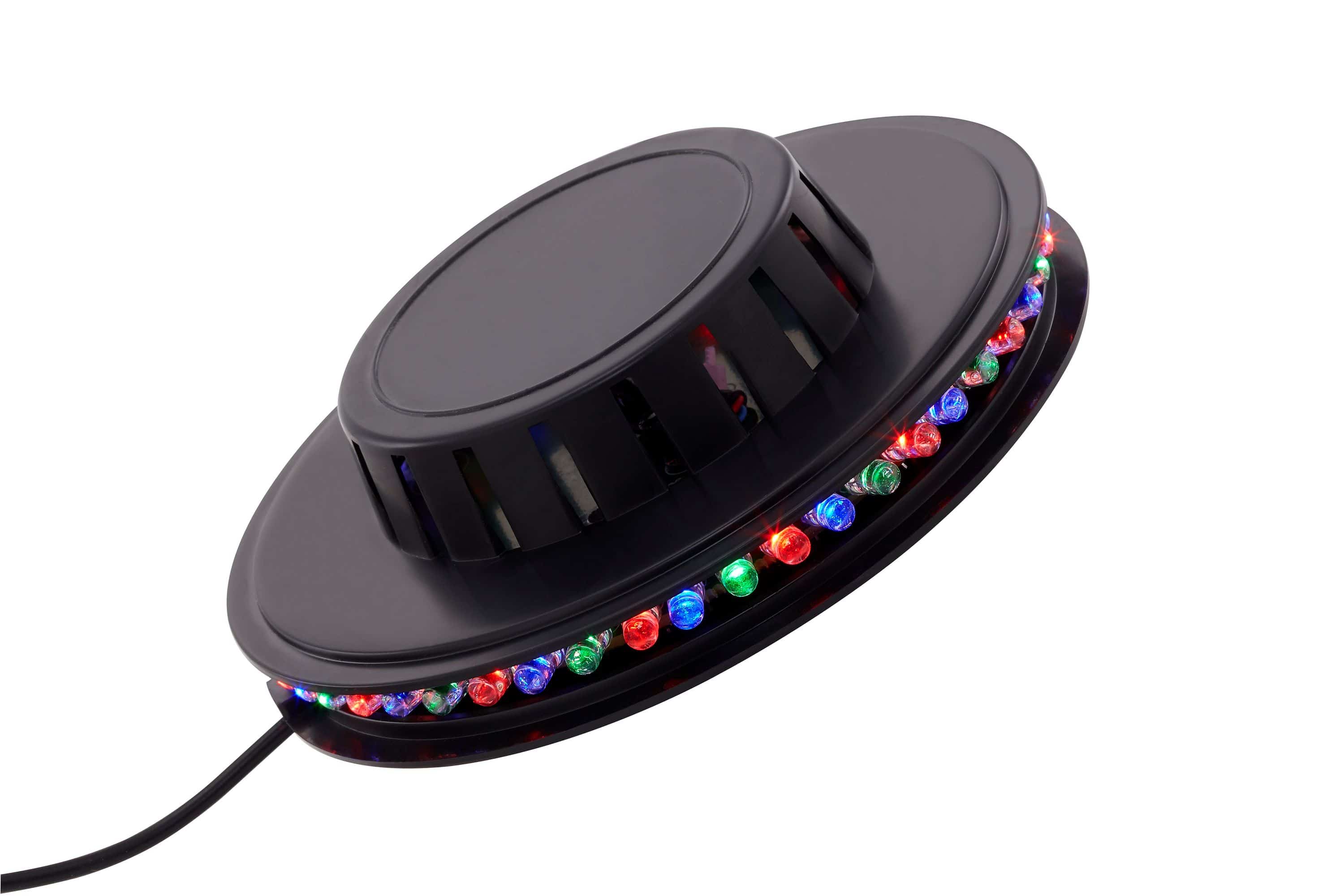 RGB LED Lichtrad Schwarz