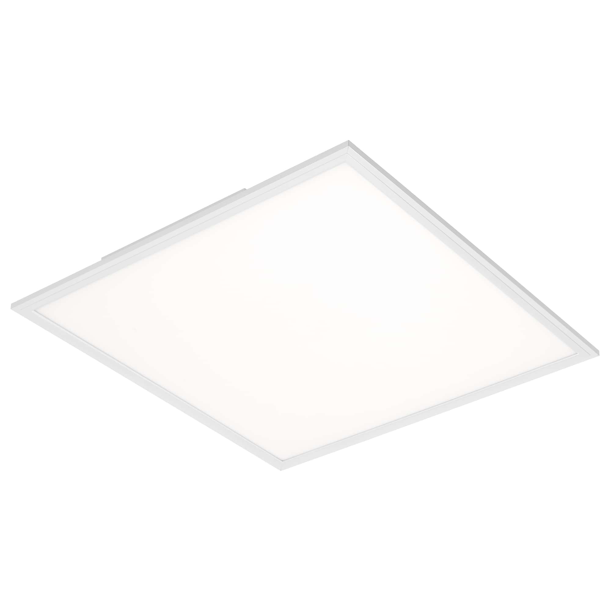 Briloner Simple LED Deckenleuchte, LED Panel Flach, Eckig, 29,5x29,5 cm, Weiß