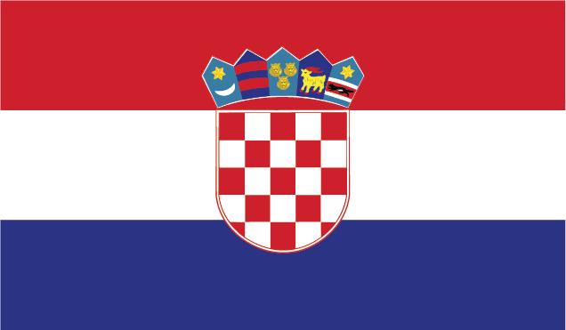 Flagge Kroatien