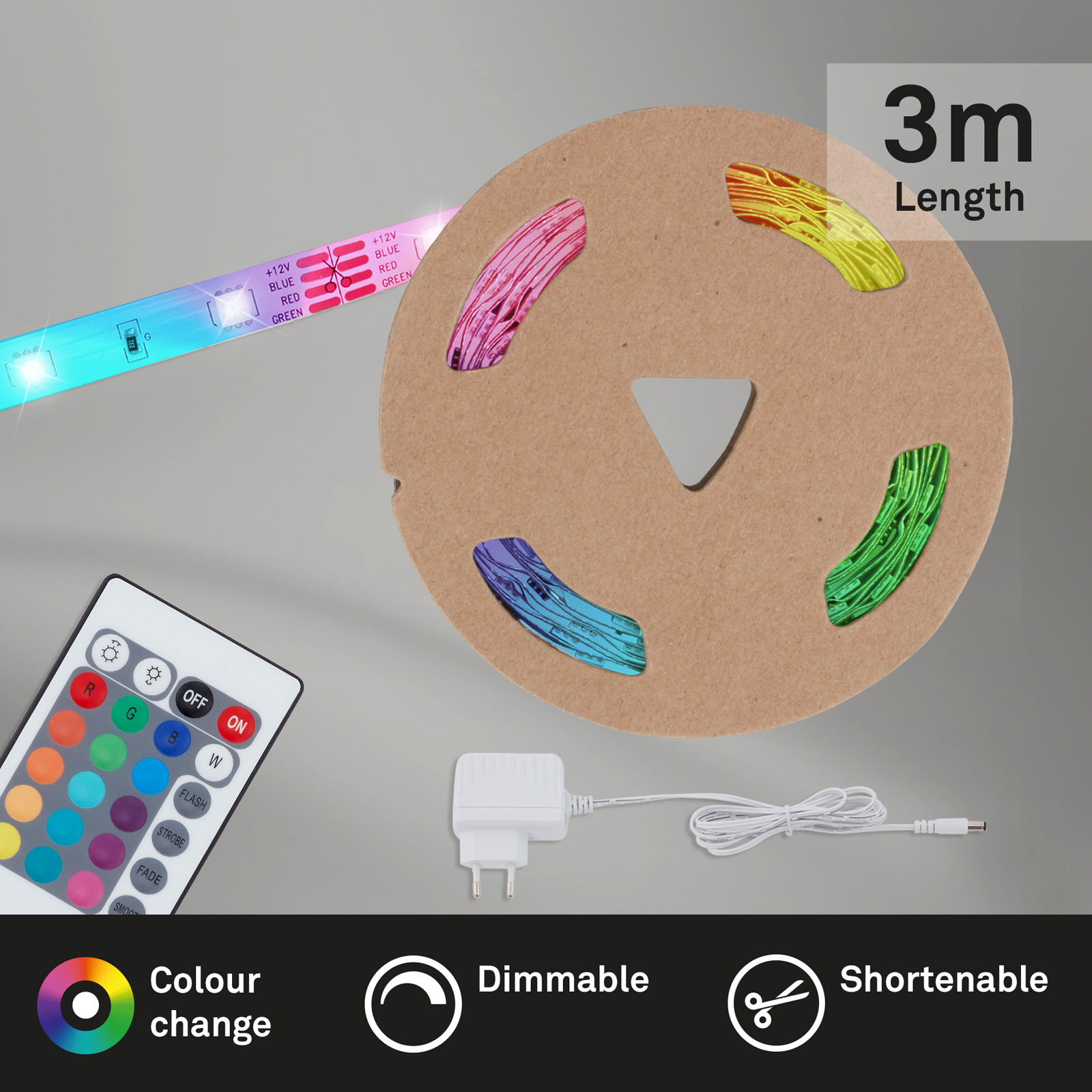 RGB LED Flexband Weiß