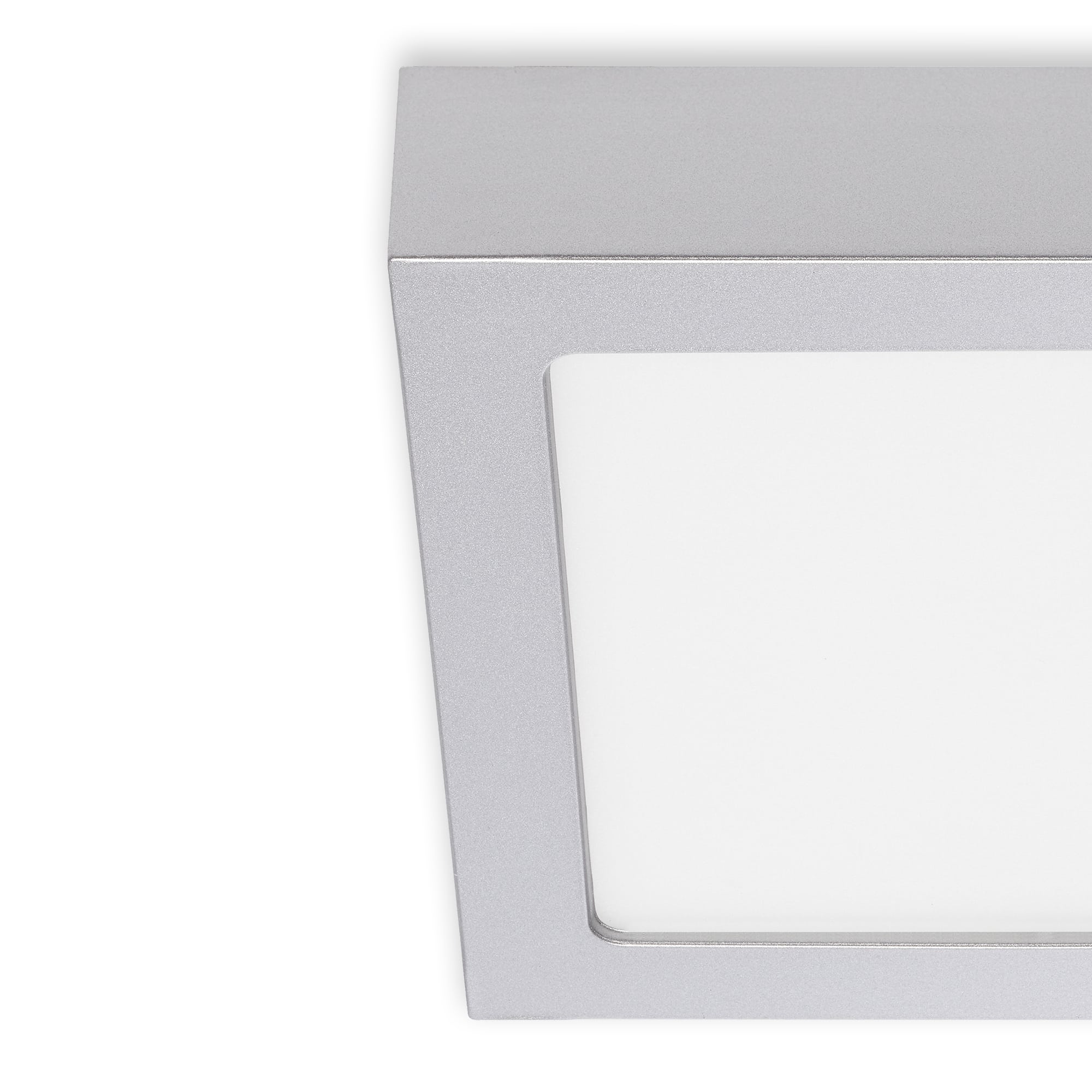 LED Aufbauleuchte chrom-matt 1xLED-Platine