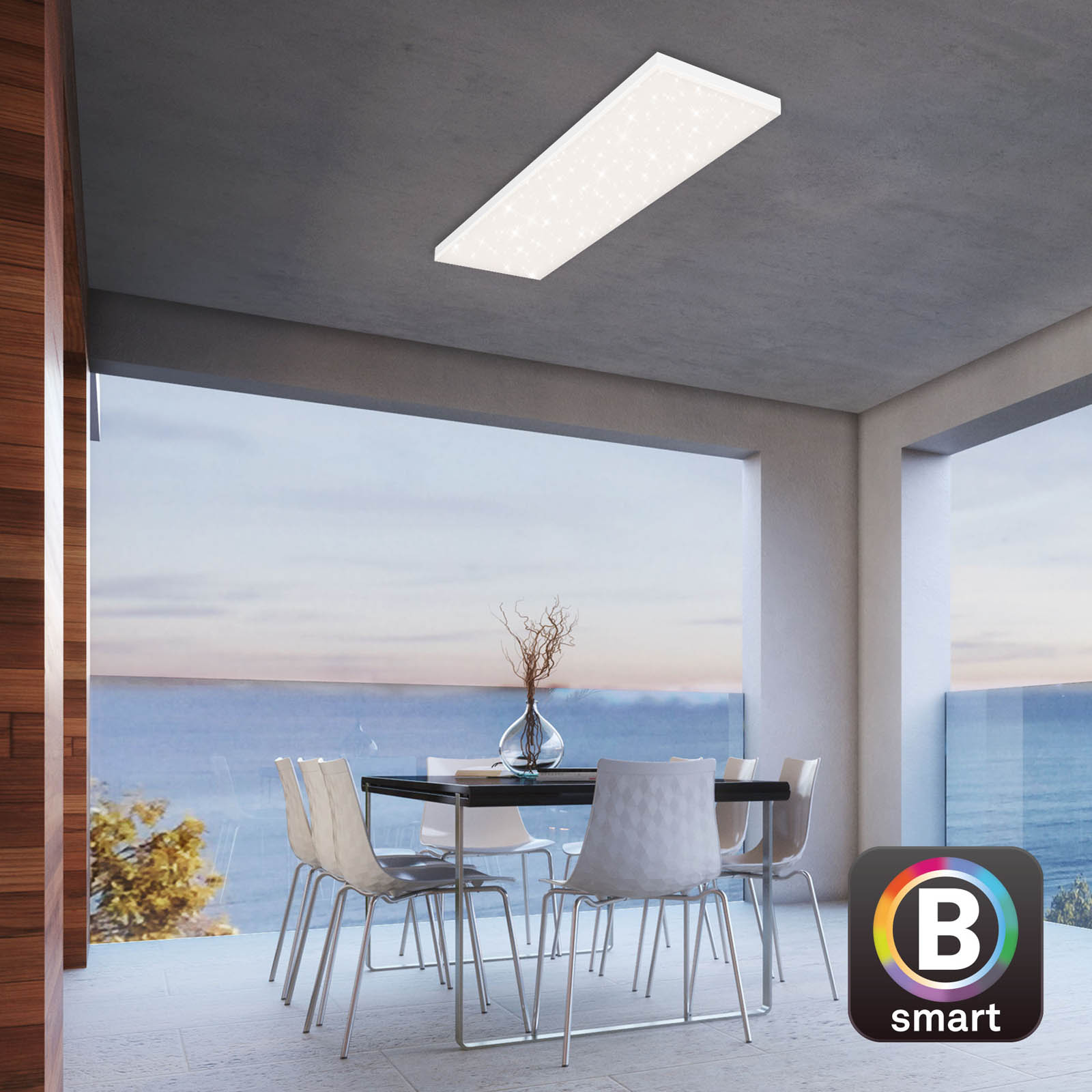 Sternenhimmel CCT LED Panel Weiß Smart Home