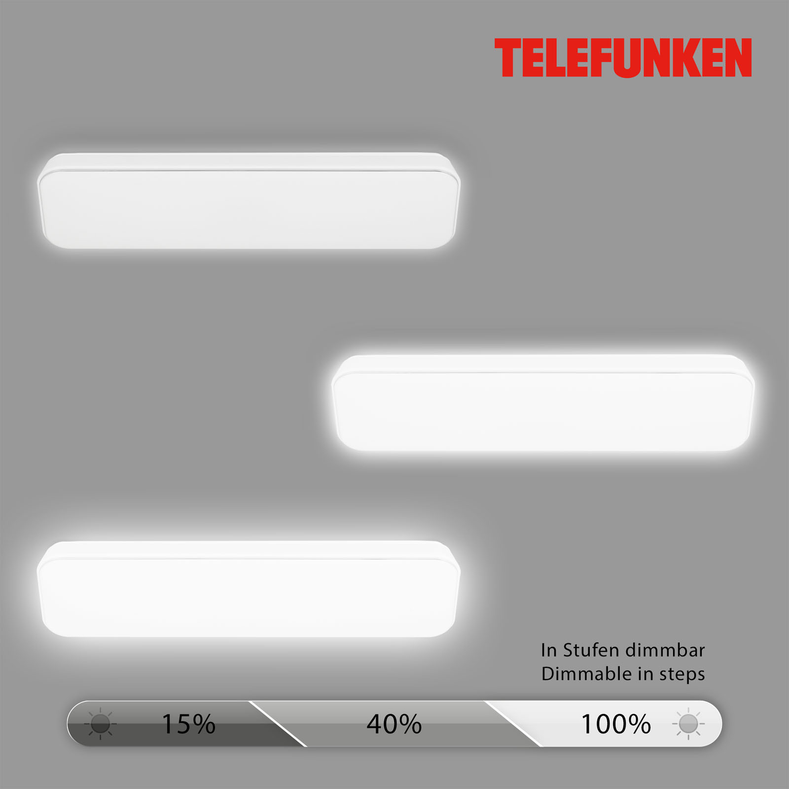 LED Deckenleuchte weiß 1xLED-Platine Funktion1