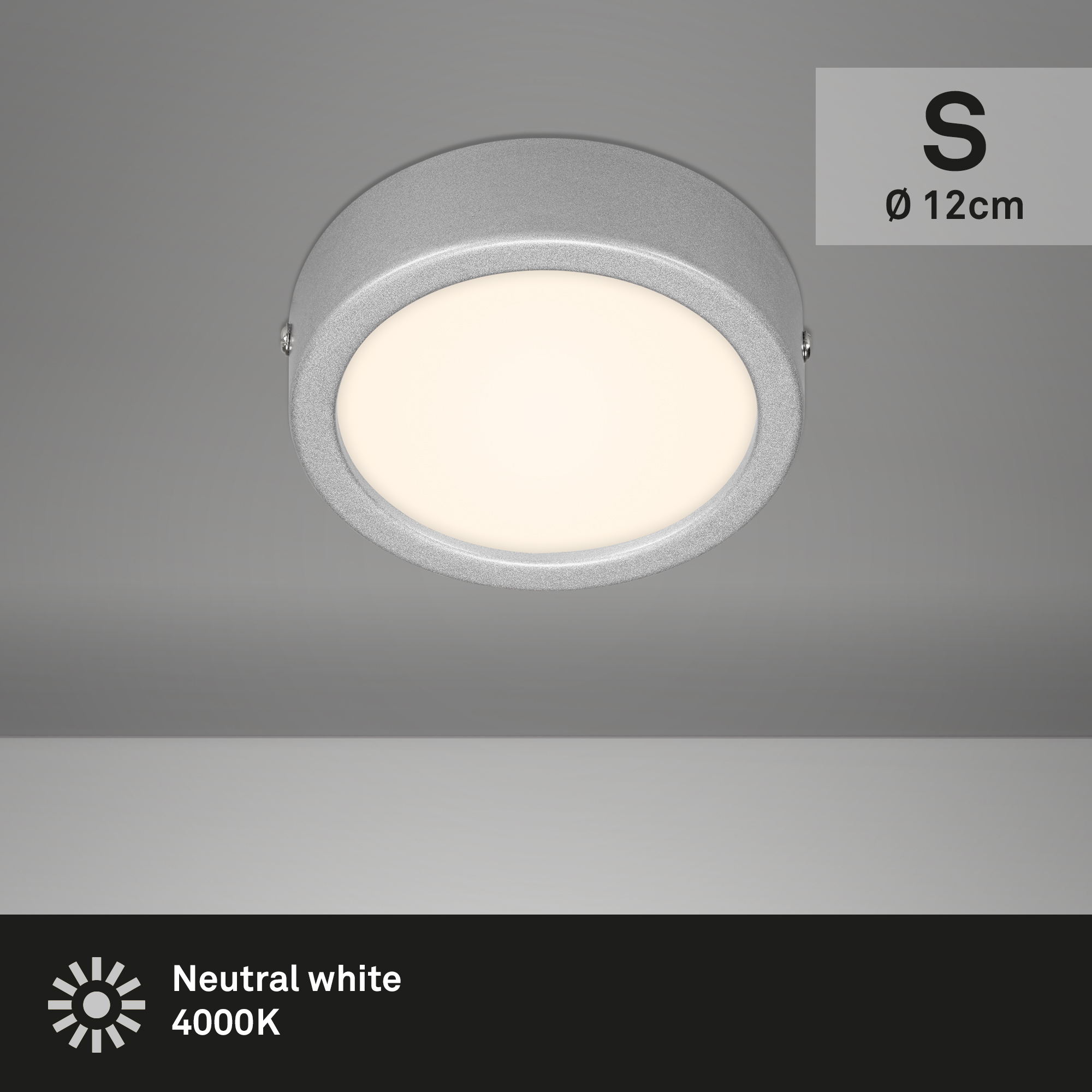 LED Aufbauleuchte chrom-matt LED-Platine Titelbild