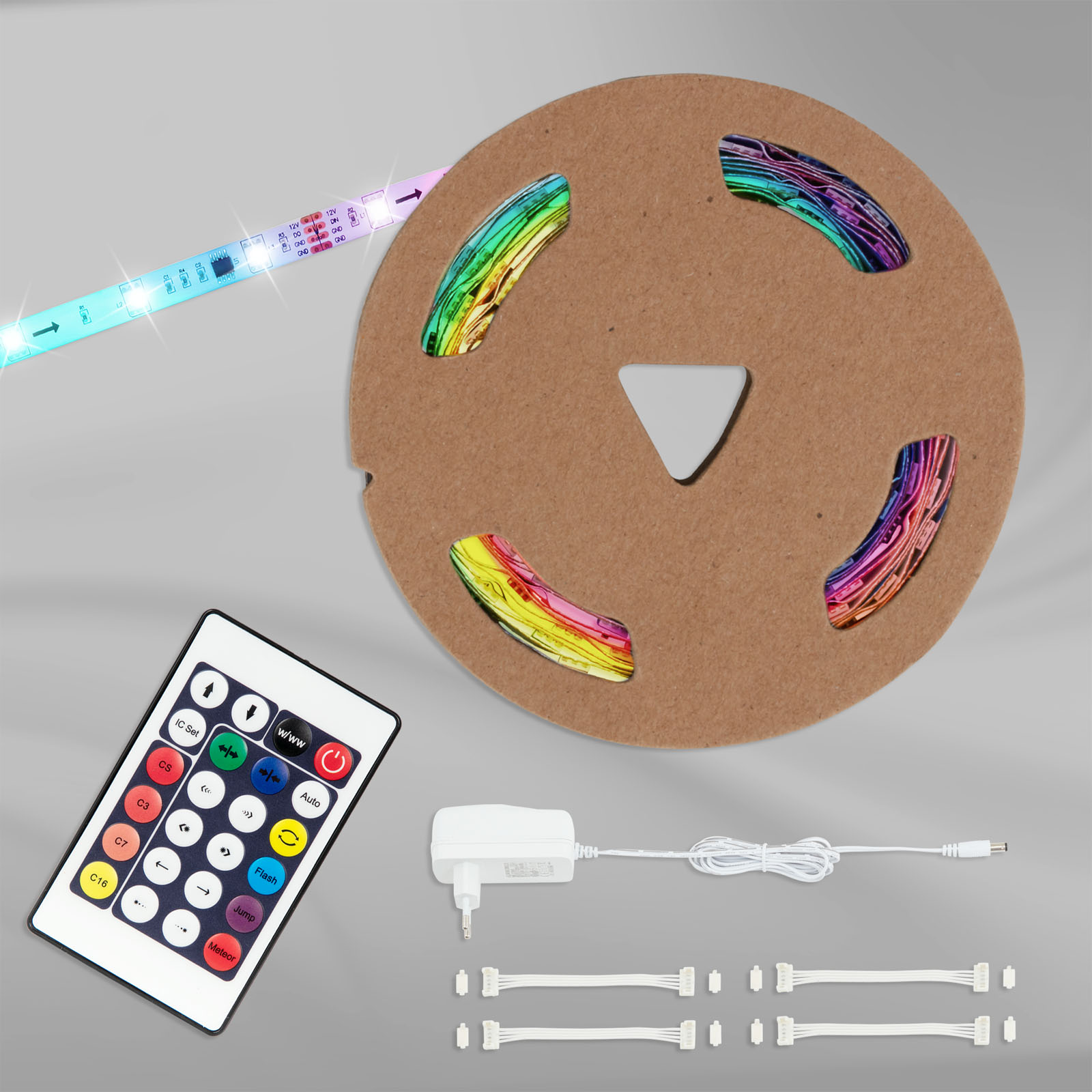 LED RGB Band 500 cm 0,12W weiß