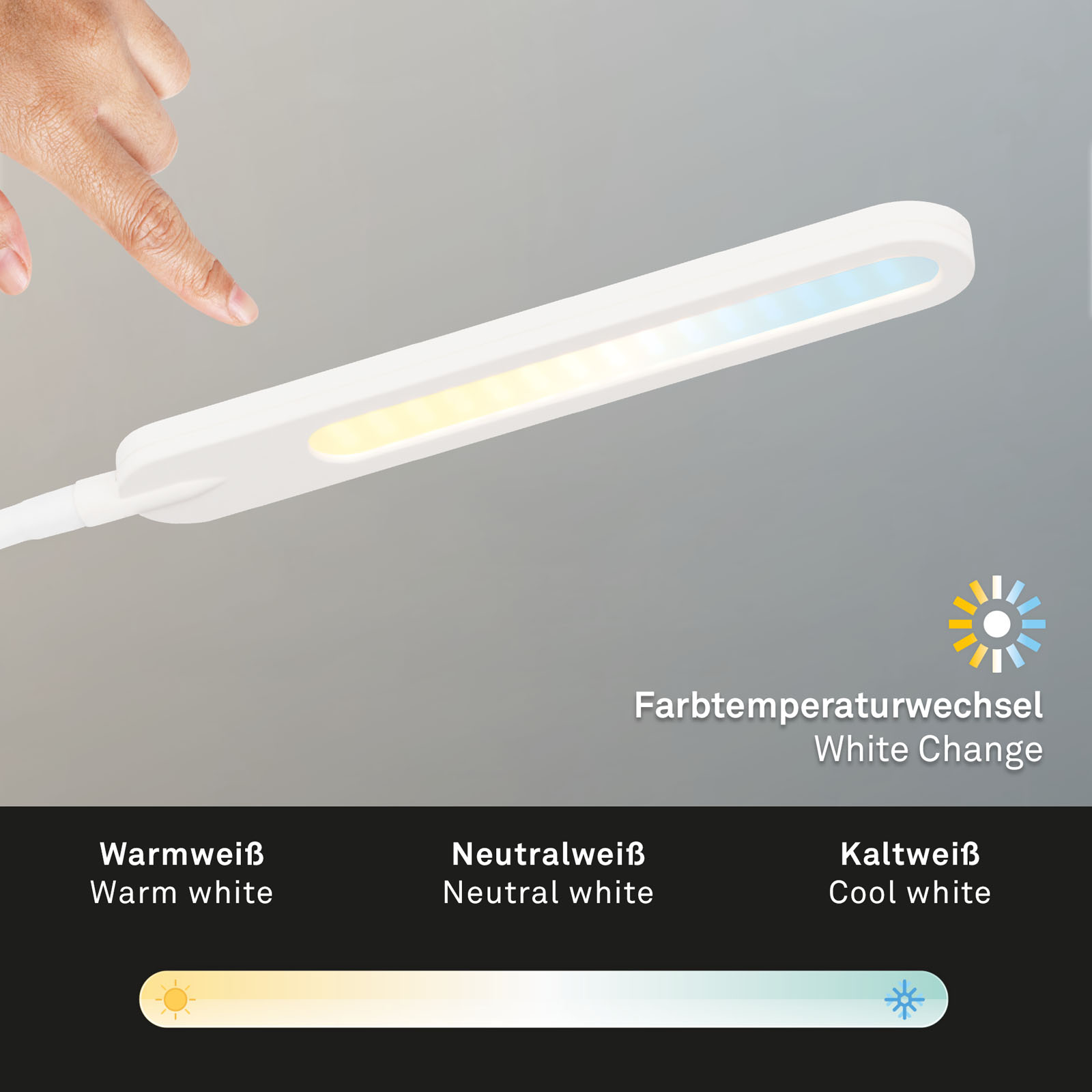 CCT LED Stehleuchte weiß LED Funktion