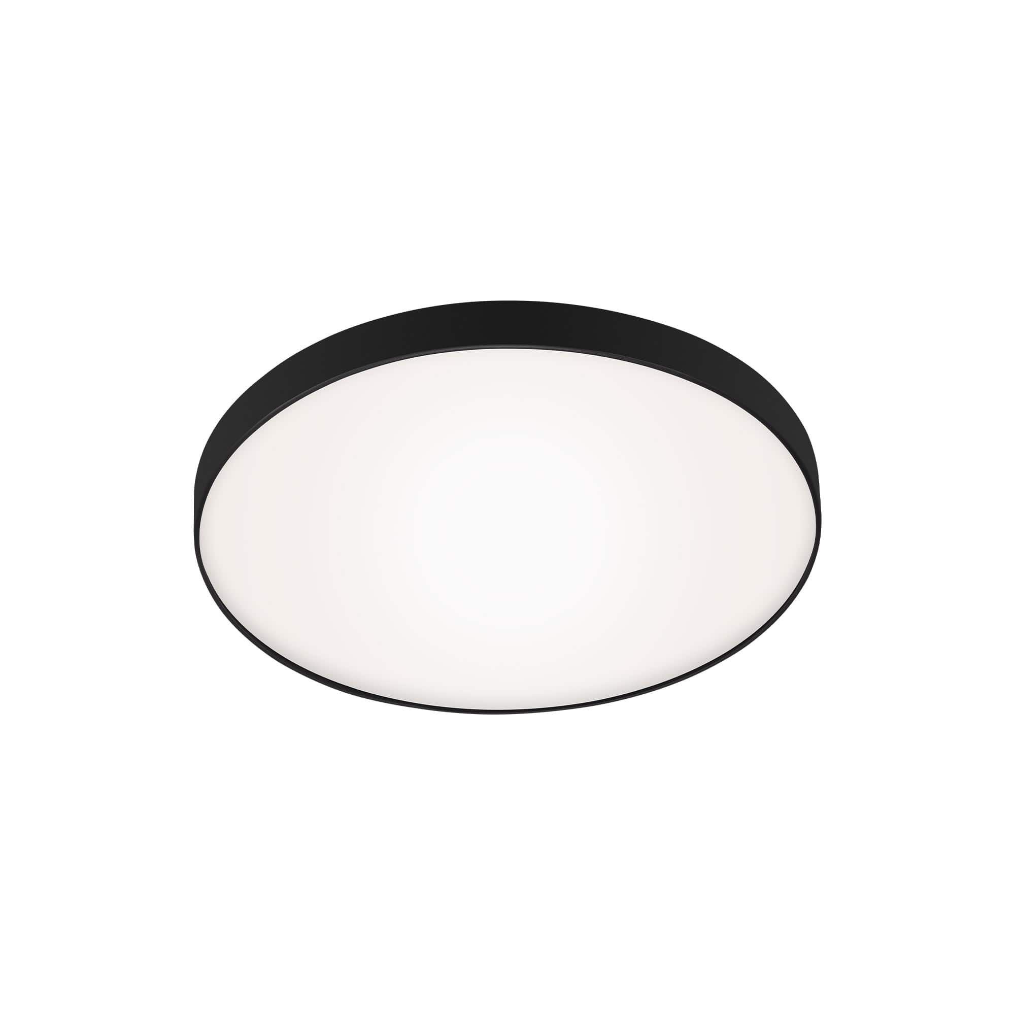 LED Schwarz-Weiß Deckenleuchte, 28,5 13 Ø W, cm,