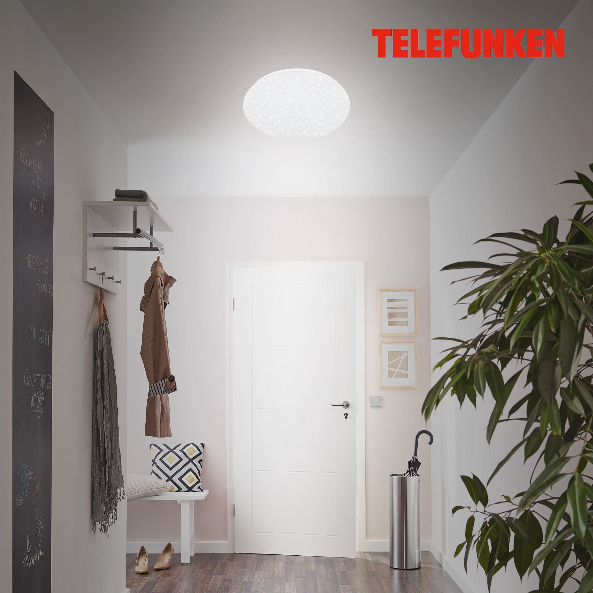 TELEFUNKEN Sensor LED Deckenleuchte Weiß