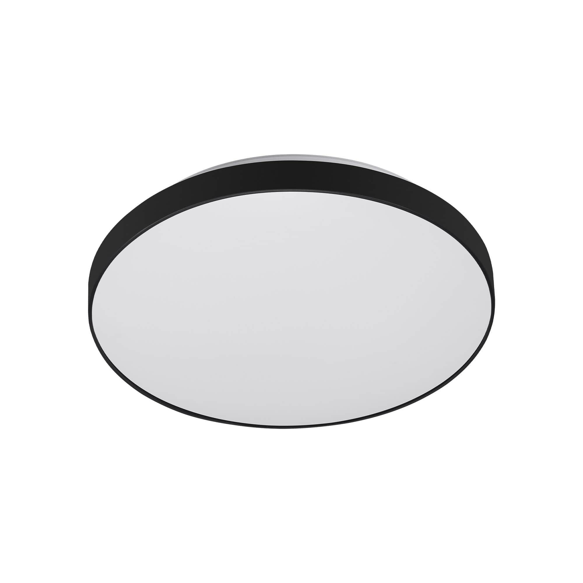 Telefunken sensor LED ceiling lamp, Ø 29 cm, 16 W, white-black
